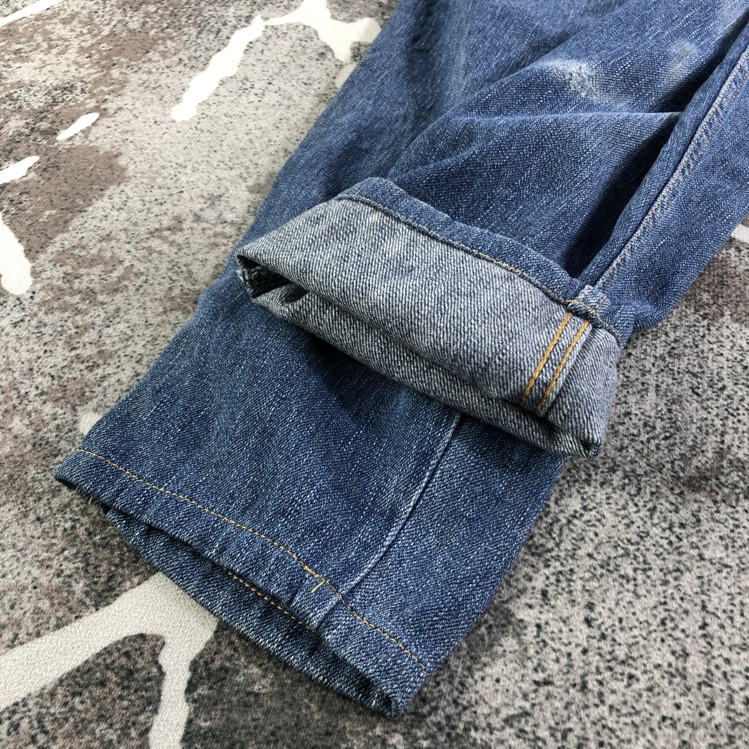 Edwin Vintage 90s Edwin Baggy Jeans KJ2158 Size US 29 - 5 Thumbnail
