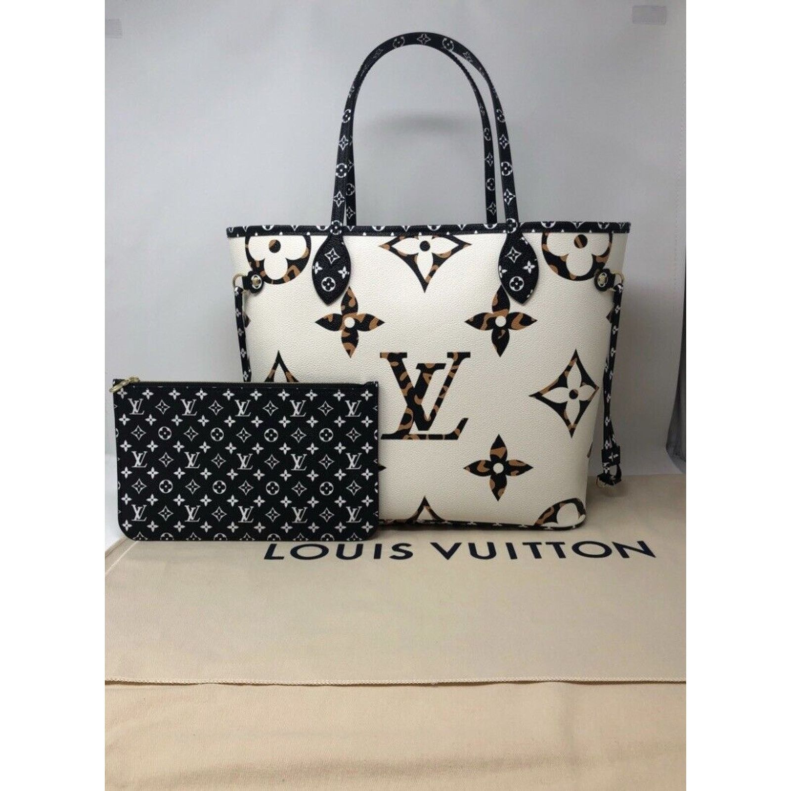 Louis Vuitton Louis Vuitton Neverfull MM tote limited edition jungle mono Size ONE SIZE - 7 Thumbnail