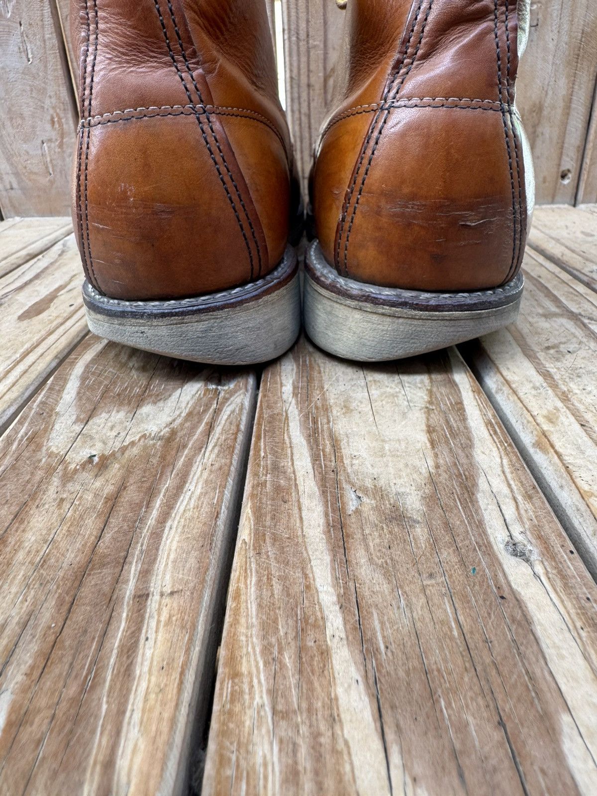 Red Wing Red wing 875 Moc Toe brown leather boots US 8.5 D UK 7.5 Size US 8.5 / EU 41-42 - 25 Thumbnail