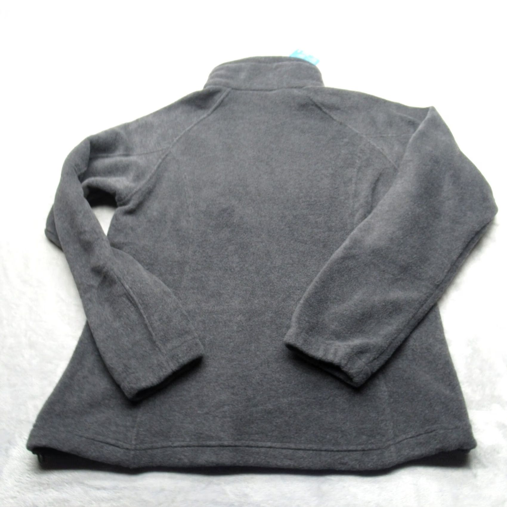 Logo 7 Columbia Jacket Women Large Gray Benton Spring Fleece Full Zip Logo Employee NEW Size L / US 10 / IT 46 - 3 Thumbnail