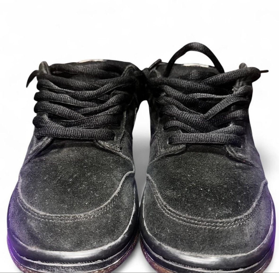 Nike 🔥 Rare Nike SB Dunk Low Pro Black Gum Suede 2006 Size US 9.5 / EU 42-43 - 5 Thumbnail