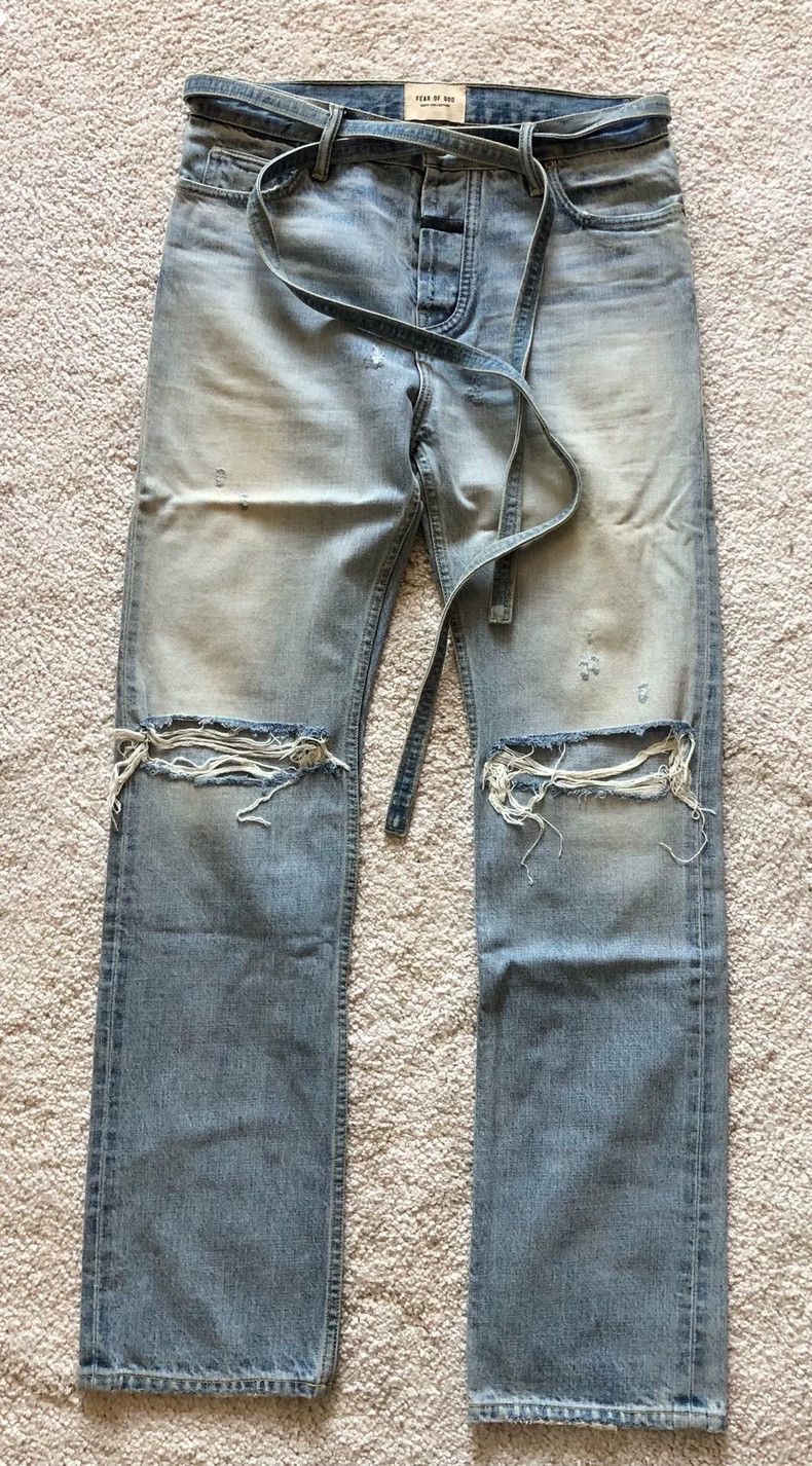 Fear of God Fear of God Mainline jeans Size US 31 - 1 Thumbnail