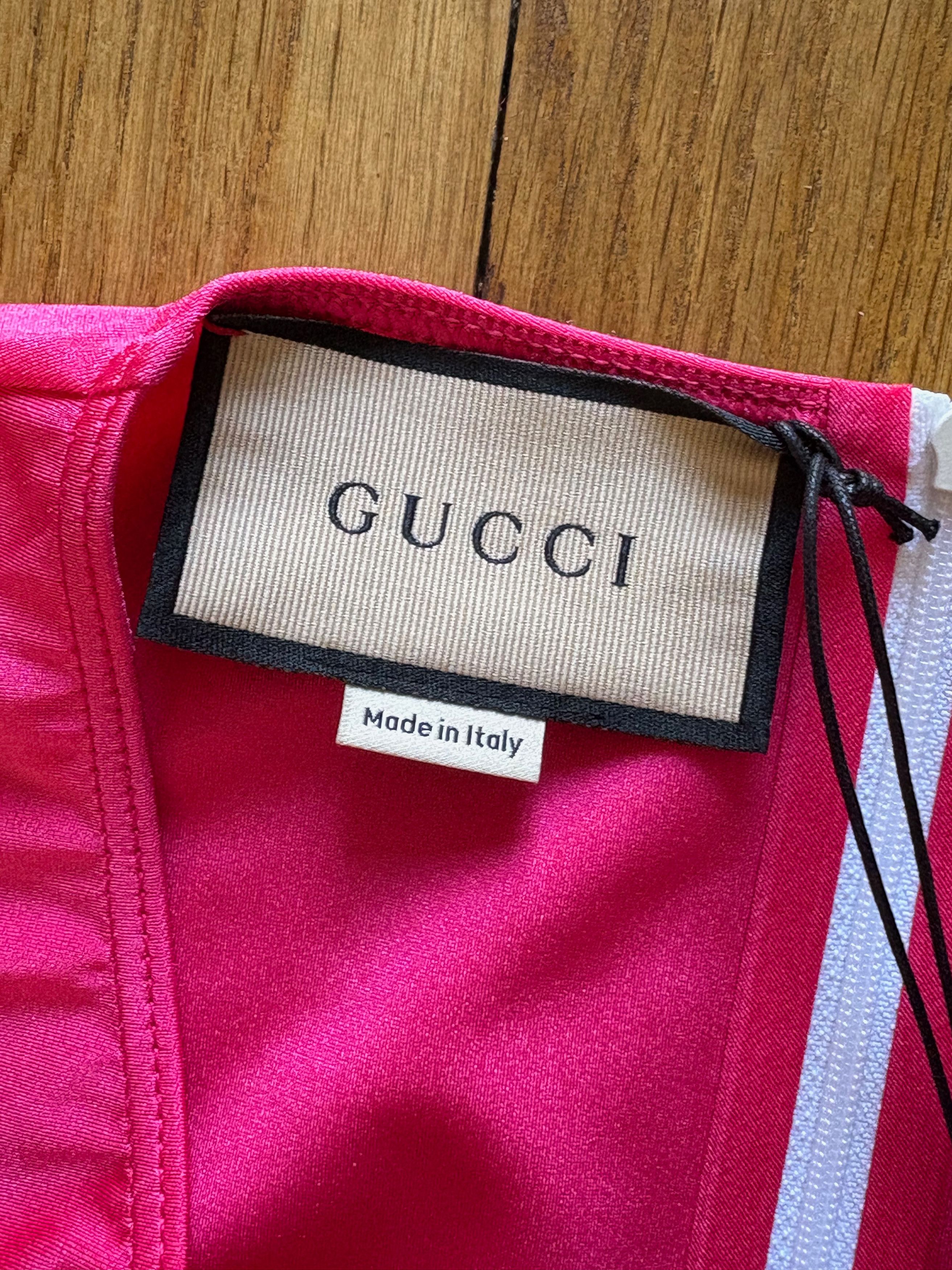 Gucci Gucci pink jersey bra top Size XXS / US 00 / IT 34 - 3 Thumbnail