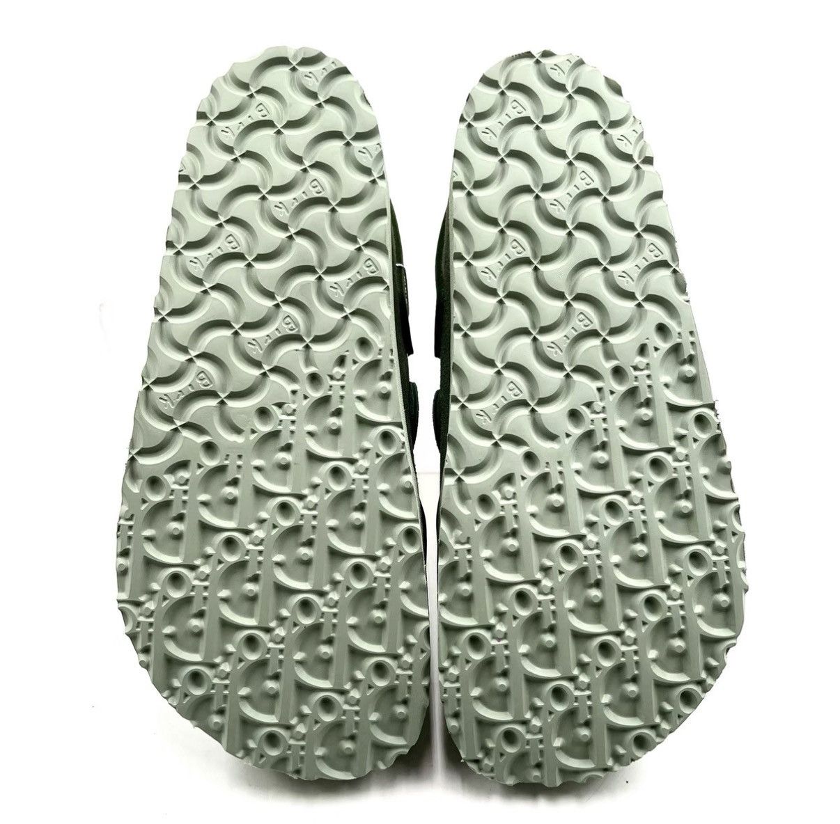 Dior Dior x Birkenstock Tokio Mint Green Flat Sandals K12 Size US 8 / IT 38 - 7 Thumbnail