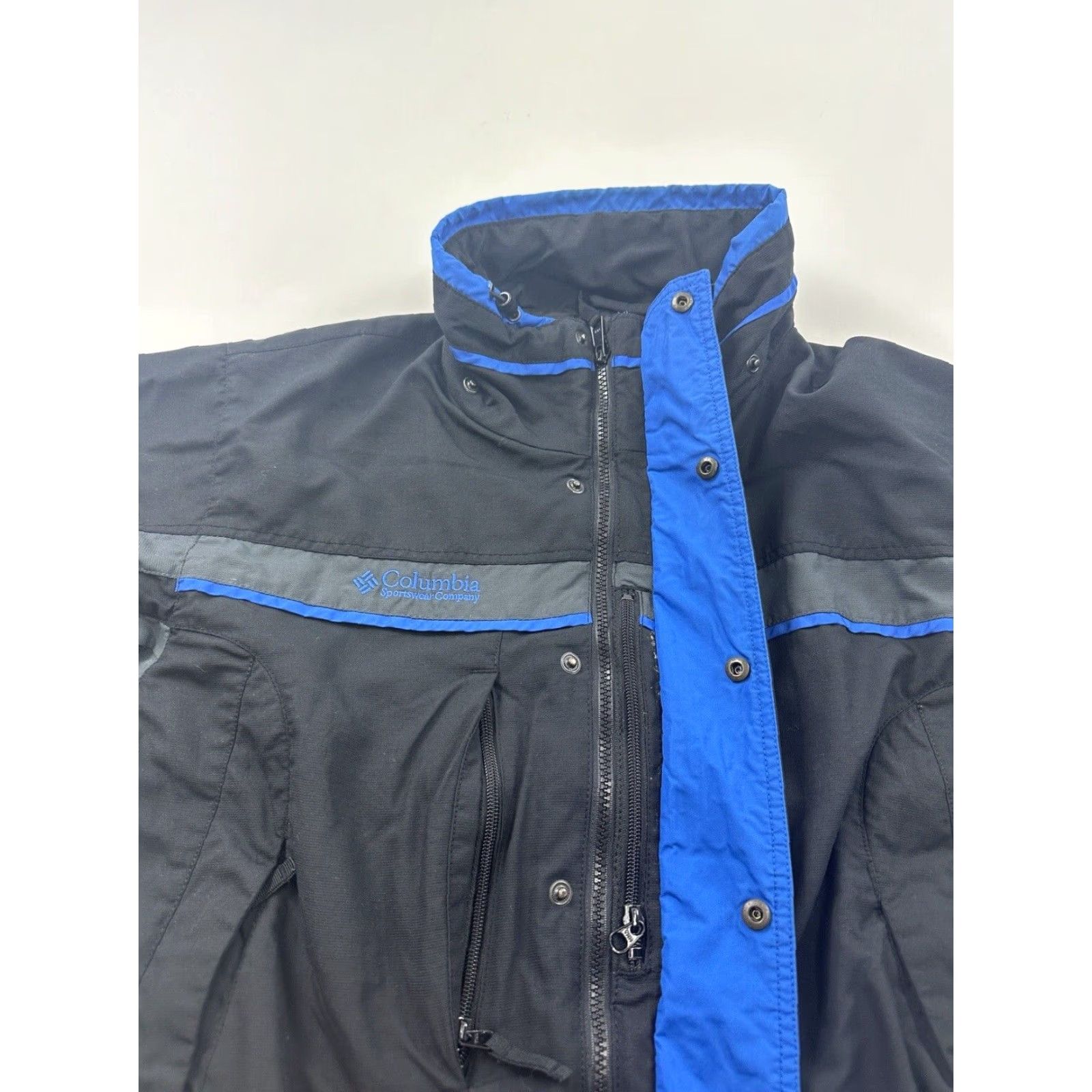 Vintage Columbia Jacket Mens Large Black Interchange Ski Snowboard Winter Missing Hood Size US L / EU 52-54 / 3 - 5 Thumbnail