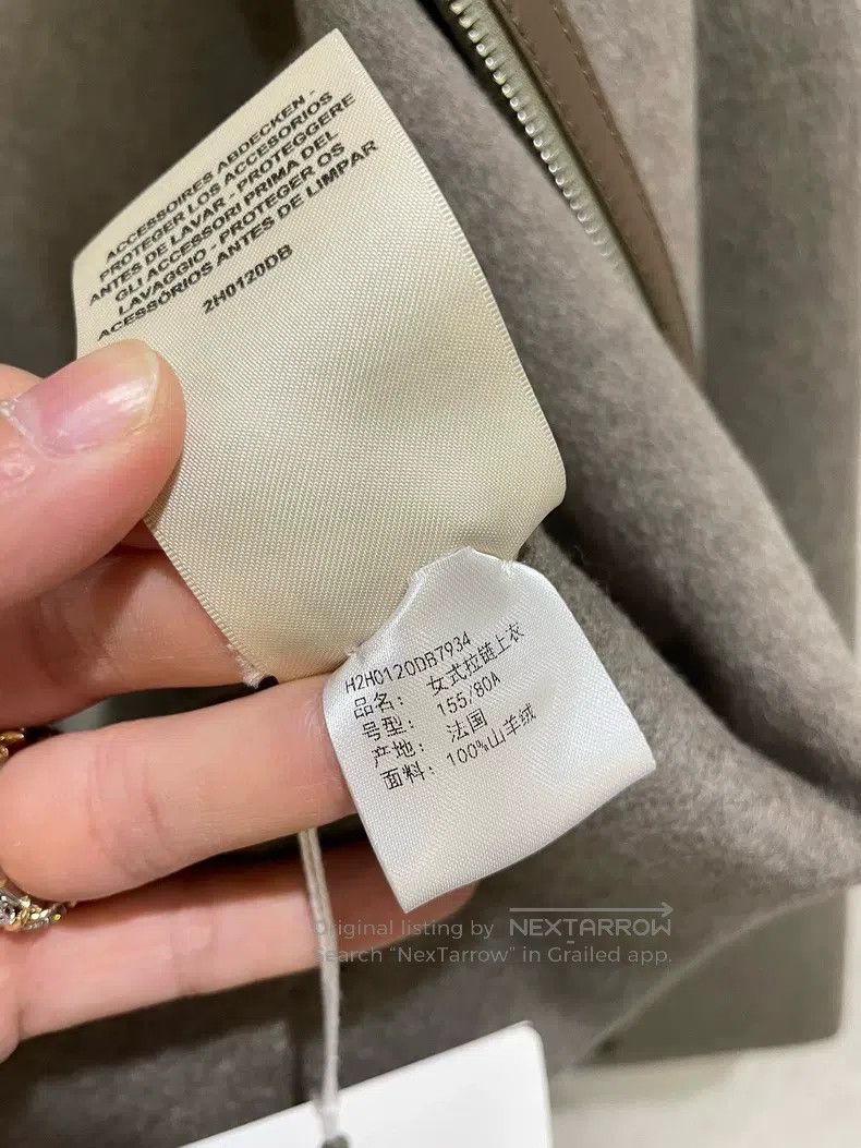 Hermes Hermes Cashmere Coat Jacket, Baby Cashmere Size XXS / US 00 / IT 34 - 9 Thumbnail