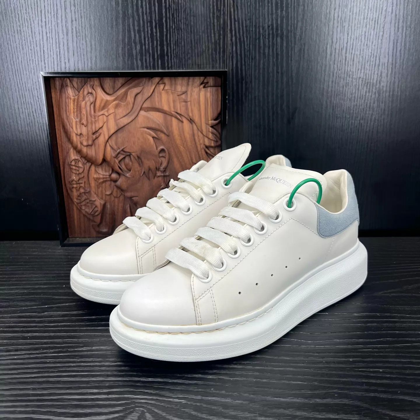 Alexander McQueen Alexander McQueen Haze Blue Suede 38 Size US 7.5 / IT 37.5 - 1 Thumbnail