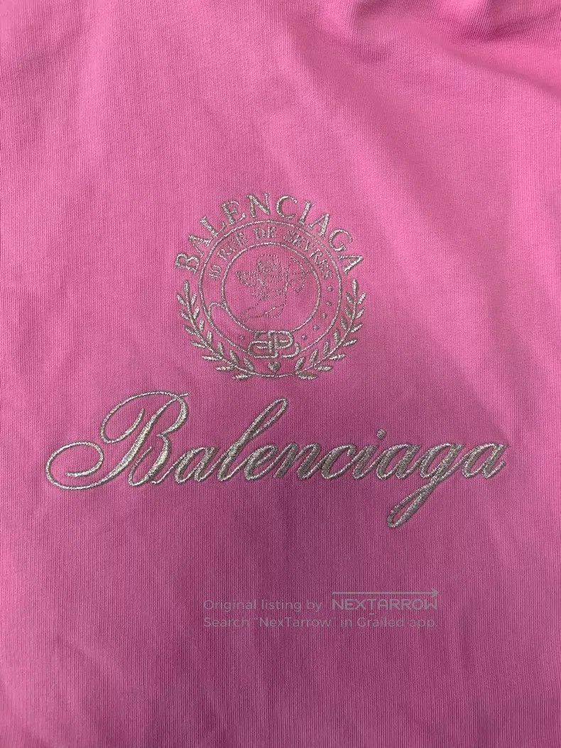 Balenciaga Balenciaga Geometric pattern hooded loose long-sleeve swea Size US S / EU 44-46 / 1 - 3 Thumbnail