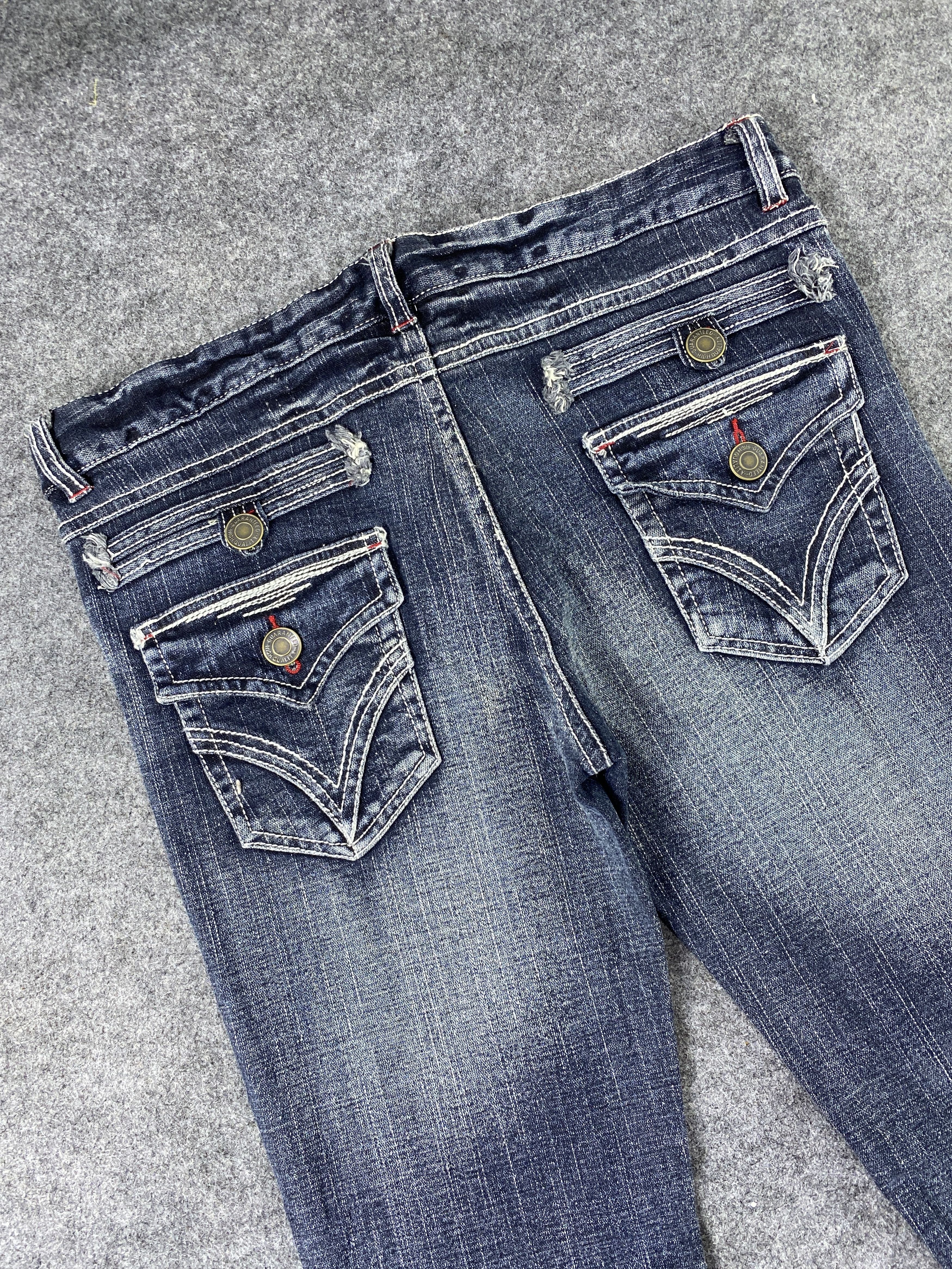 Japanese Brand Japanese Brand Blue Wash Jeans - J1100 Size US 33 - 6 Thumbnail