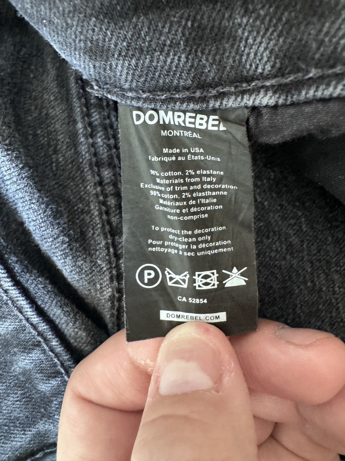 DOMREBEL Dom Rebel “Bart Simpson” Denim Size US 32 / EU 48 - 9 Thumbnail