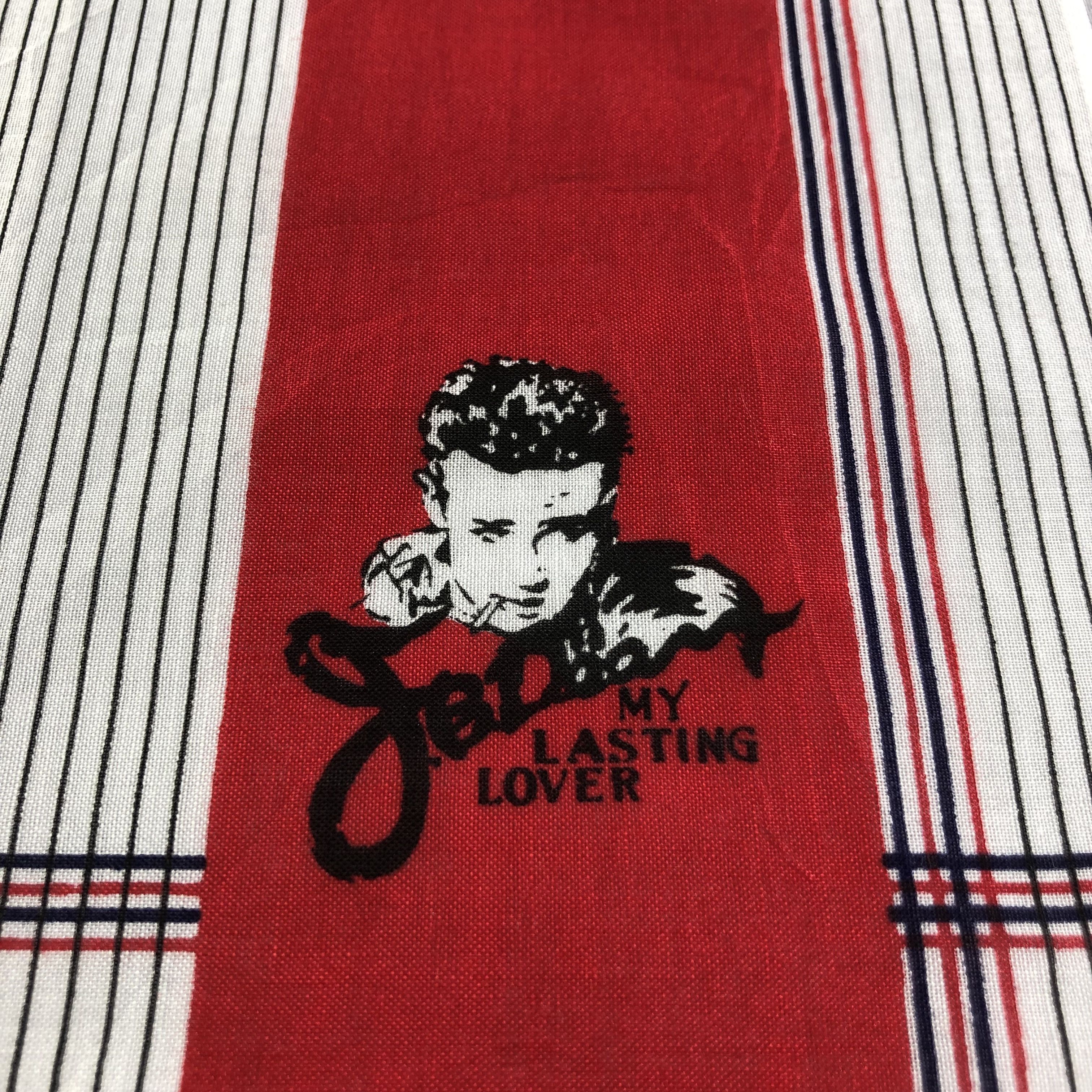 Vintage Vintage James Dean Handkerchief Neckerchief Bandana H1551 Size ONE SIZE - 4 Thumbnail
