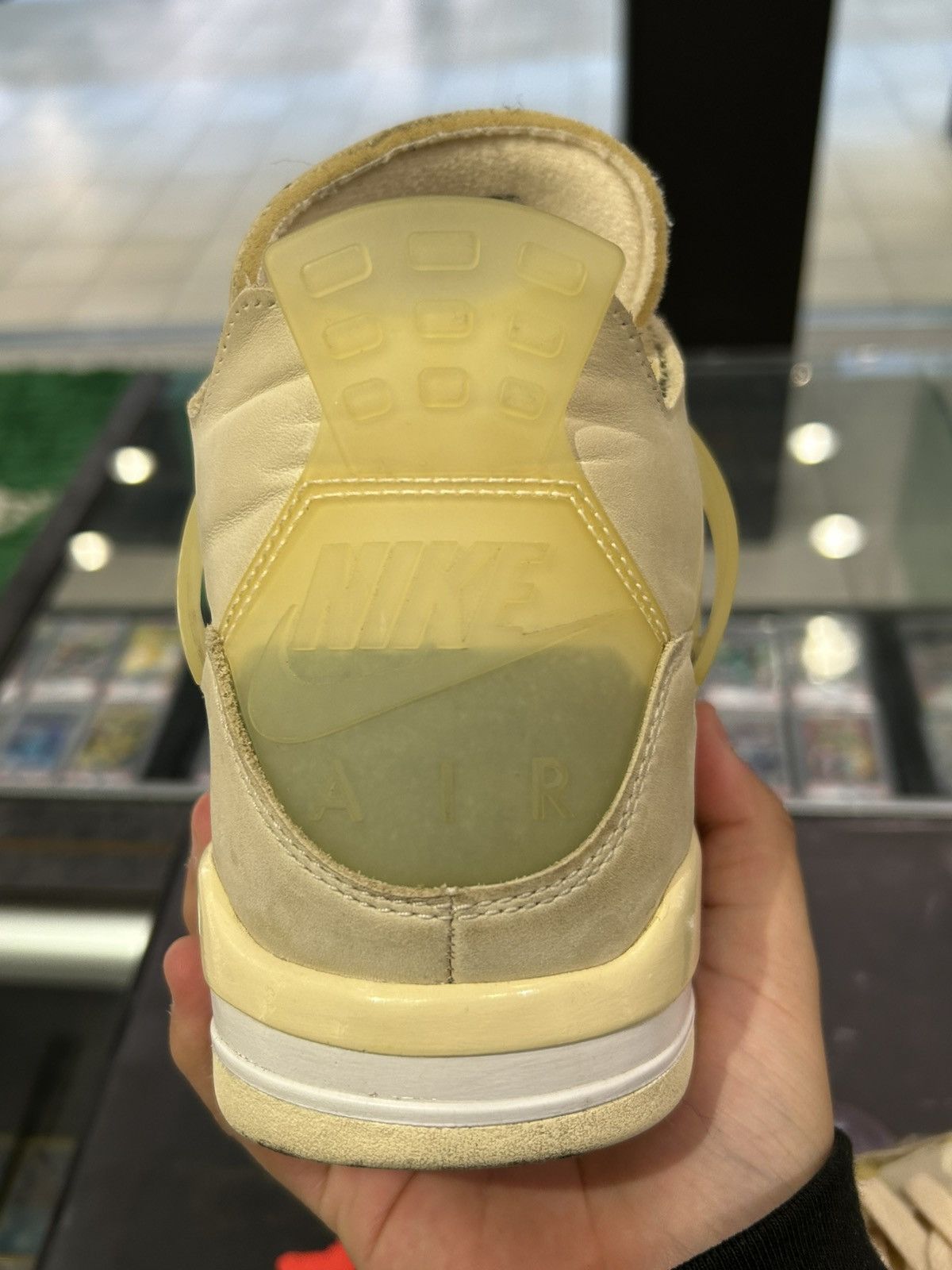 Jordan Brand × Off-White Jordan 4 OffWhite Sail Size US 11.5 / EU 44-45 - 8 Thumbnail