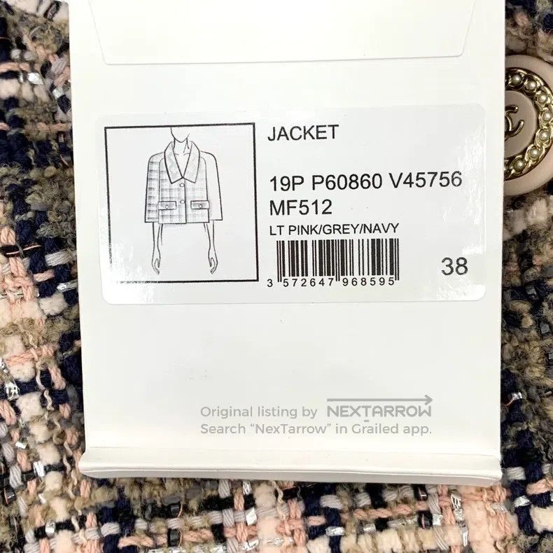 Chanel Chanel Cruise Series Brown Plaid Cotton Lapel Single-breas Size XS / US 0-2 / IT 36-38 - 7 Thumbnail