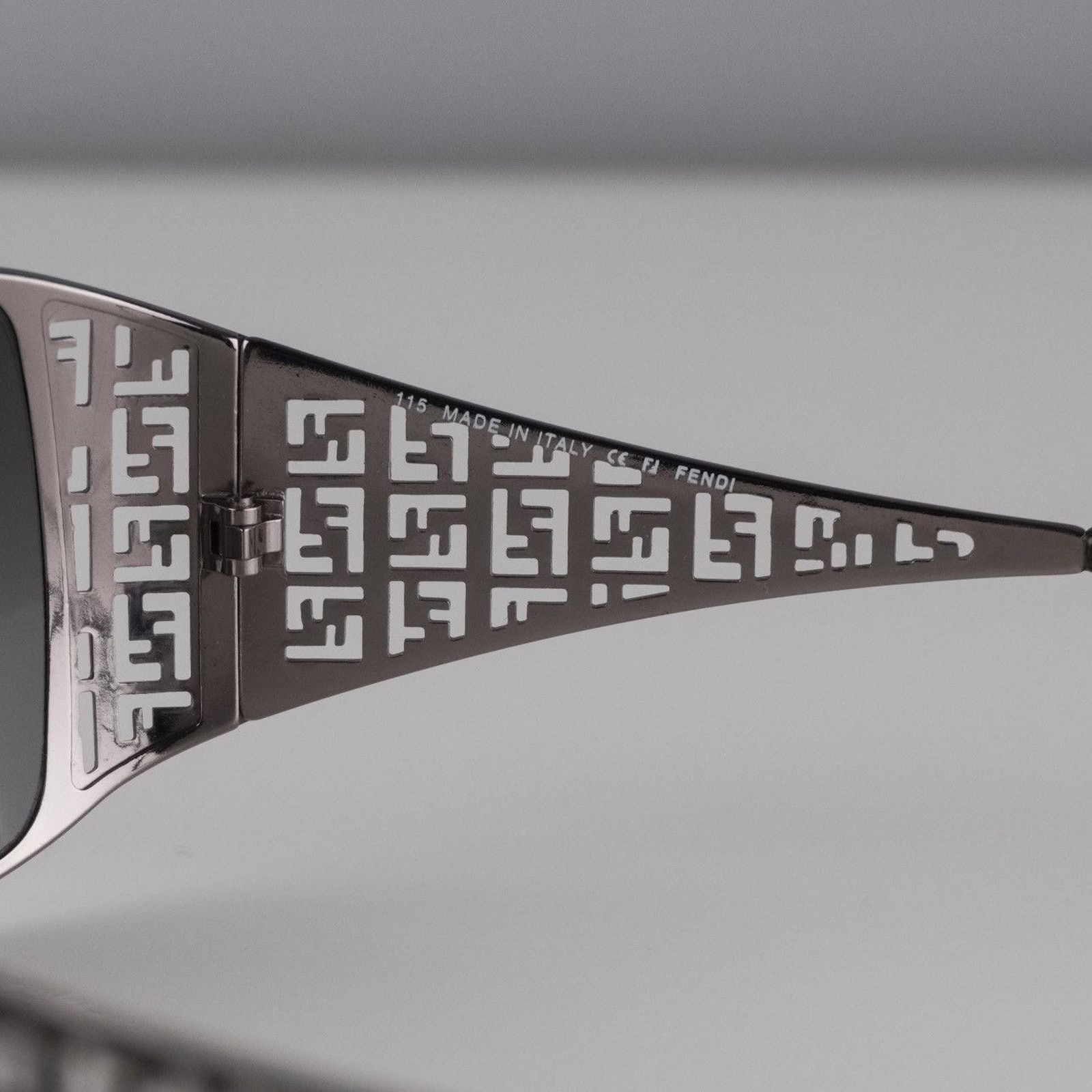 Fendi Vintage fendi ff multi silver logo sunglasses Size ONE SIZE - 5 Thumbnail