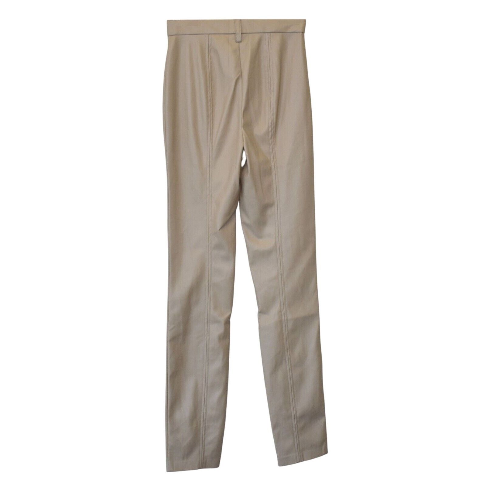 Jason Wu NWT JASON WU Vegan Leather Skinny Leg Trousers Pants XS $168 Size 24" / US 00 / IT 34 - 2 Thumbnail