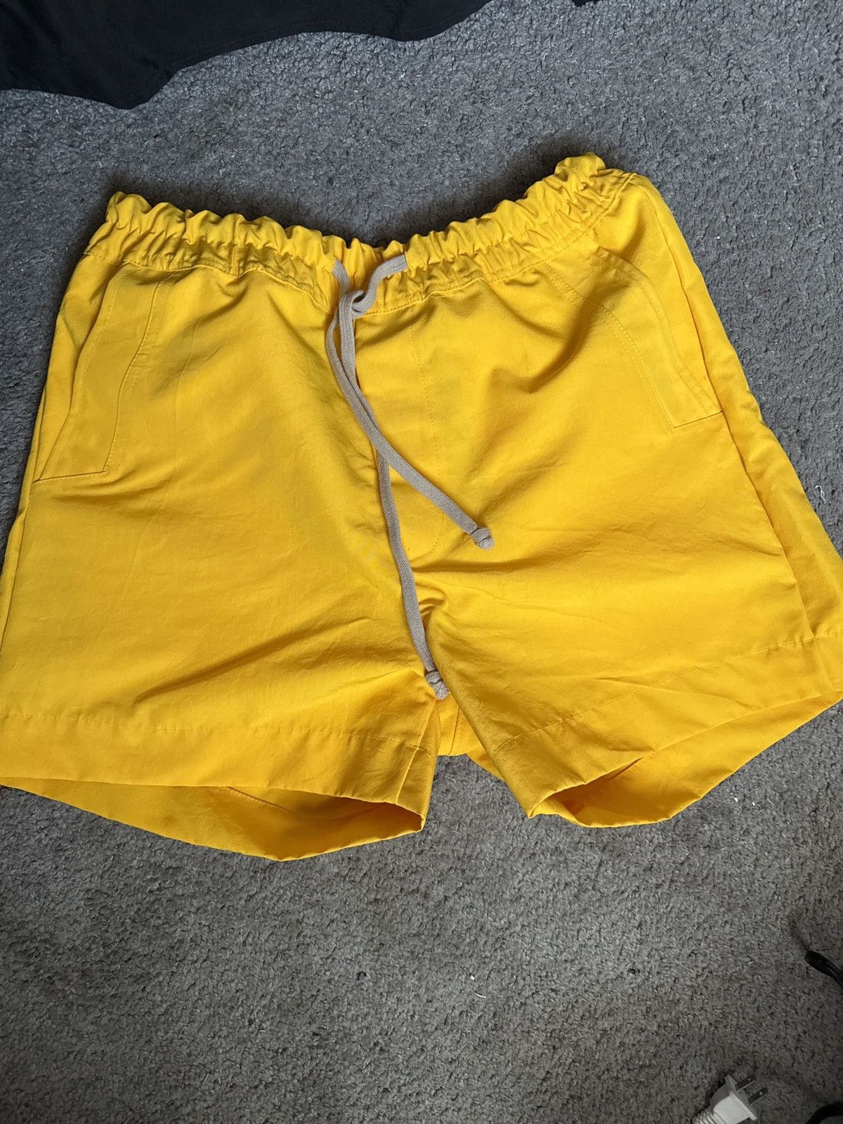 MNML Yellow WEIMAR SHORTS Small Size US 31 - 1 Thumbnail