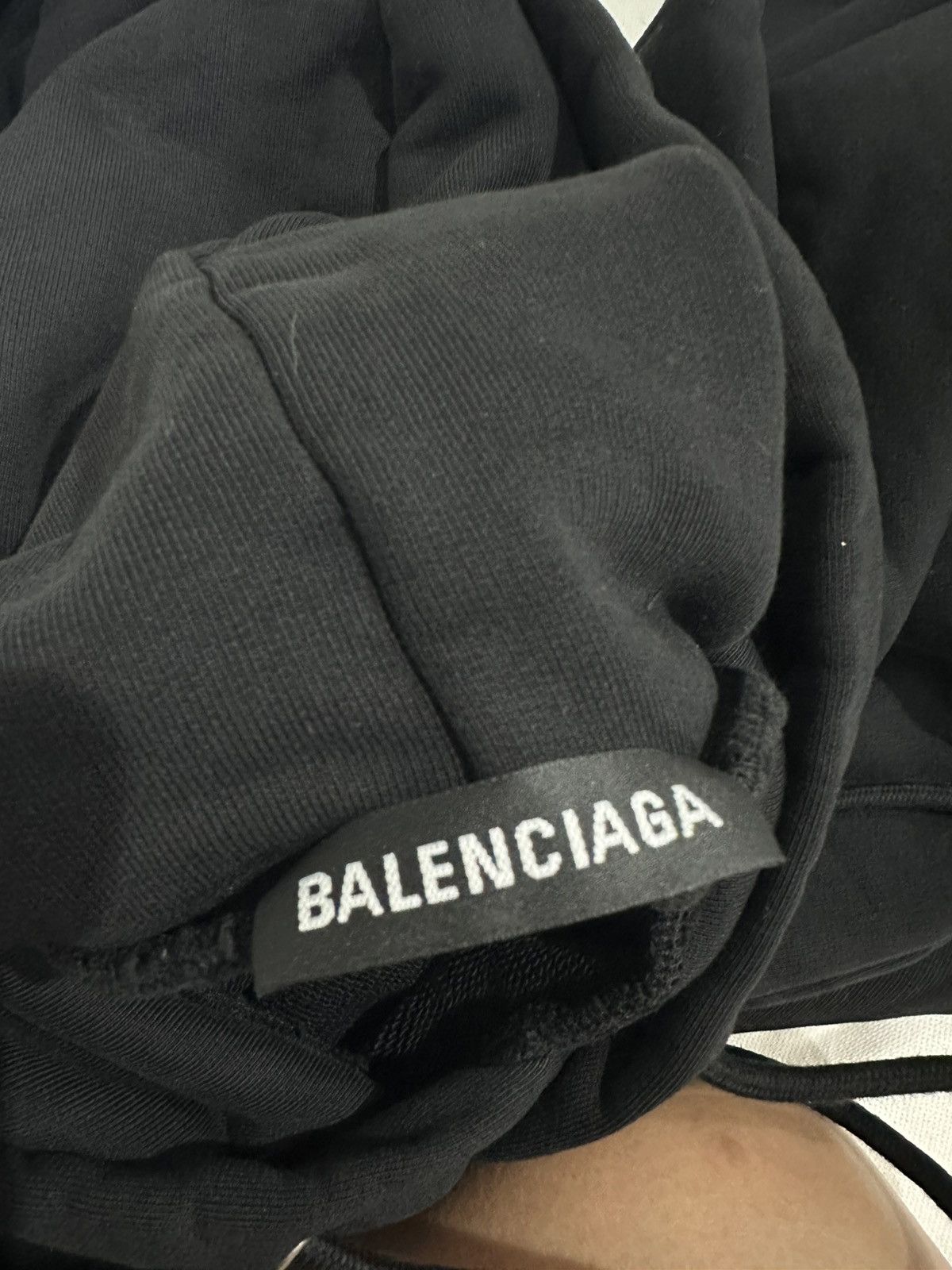 Balenciaga Balenciaga Black Men’s Hoodie Size US L / EU 52-54 / 3 - 2 Thumbnail