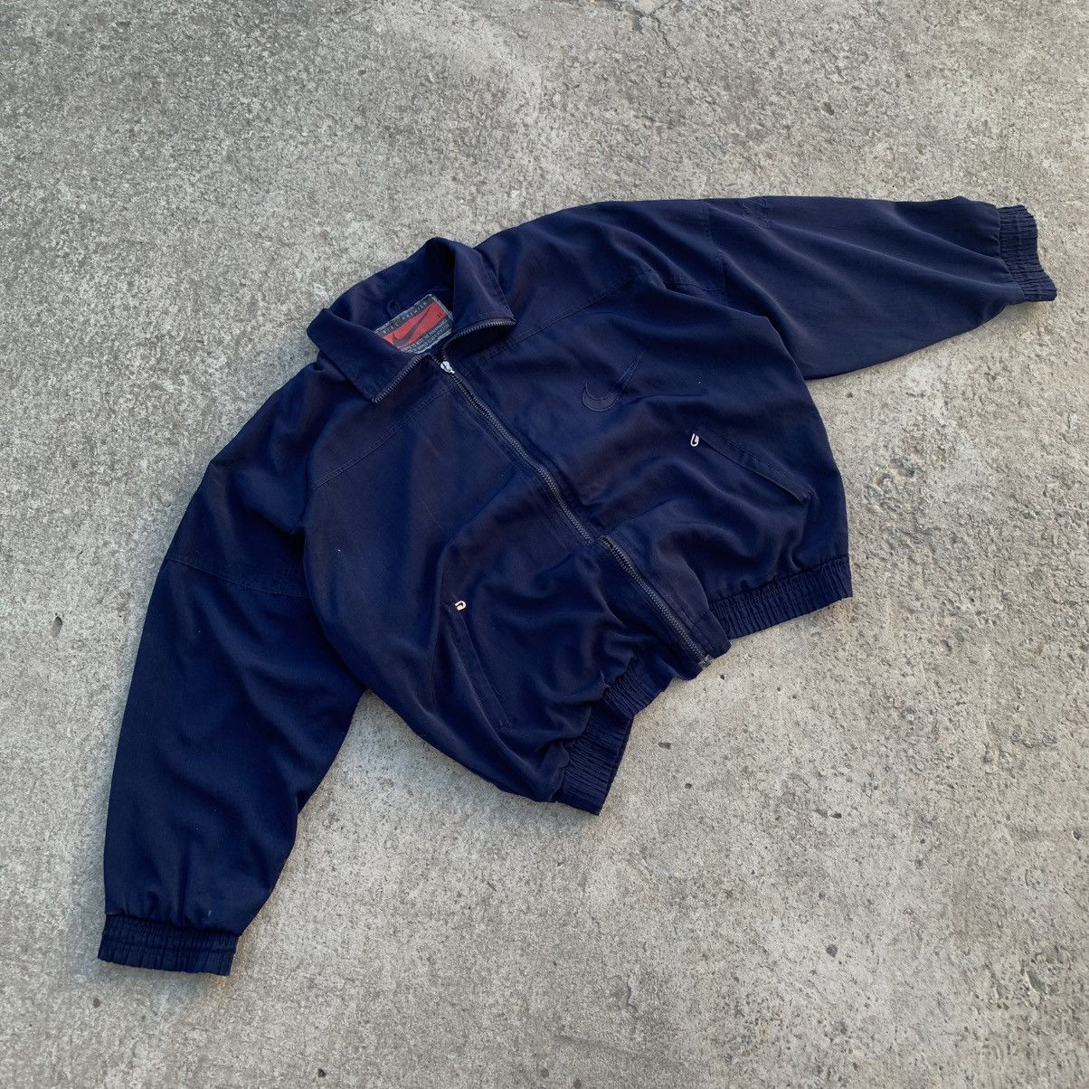 Hypebeast Vintage Style By Nike Windbreaker Jacket Big Logo Y2K Zip Size US M / EU 48-50 / 2 - 2 Thumbnail