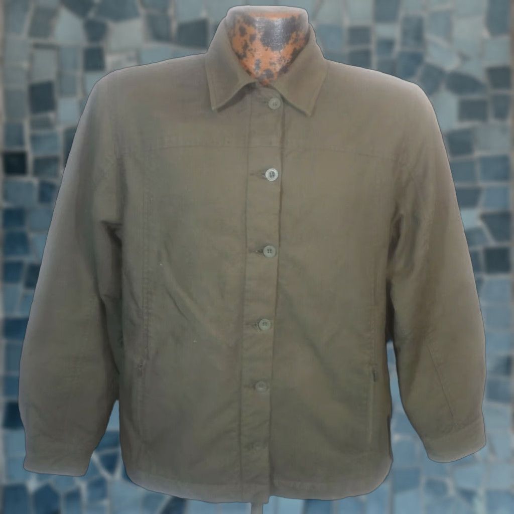 Royal Robbins VINTAGE Royal Robbins 68149 Brown Cotton Fleece Lined Full Zip Outdoor Field Jacket M Womens Size M / US 6-8 / IT 42-44 - 1 Thumbnail