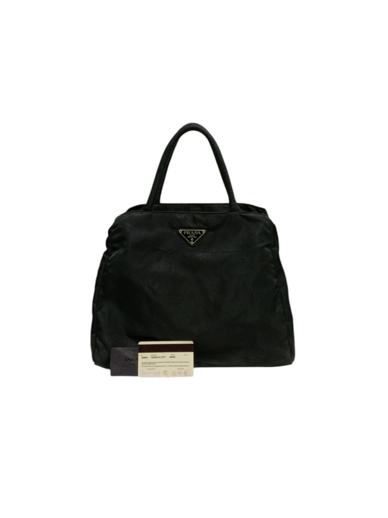 Prada Authentic Prada Tessuto City Tote Bag Size ONE SIZE - 7 Thumbnail