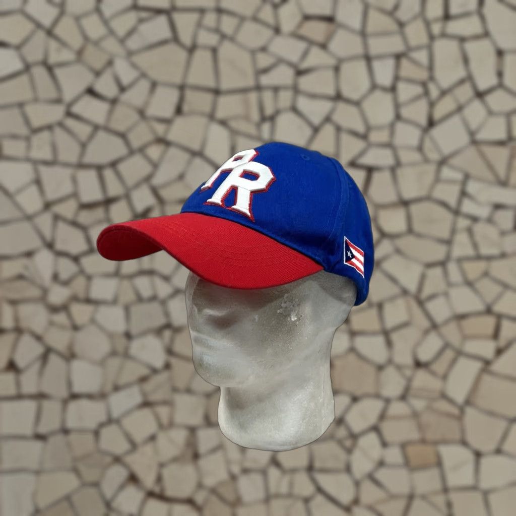 Vintage Robin Ruth Puerto Rico Blue Baseball Cap Adjustable Strapback ...