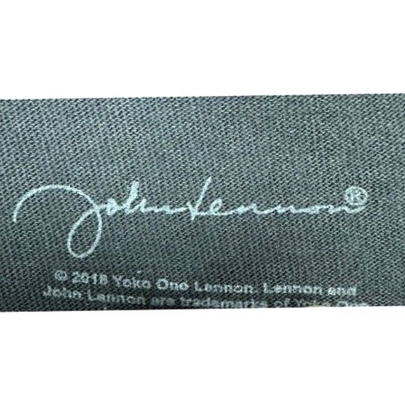 Vintage John Lennon Shirt Adult 2XL Black Graphic Crew Neck Tee T-Shirt Short Sleeve Men Size US XXL / EU 58 / 5 - 3 Thumbnail