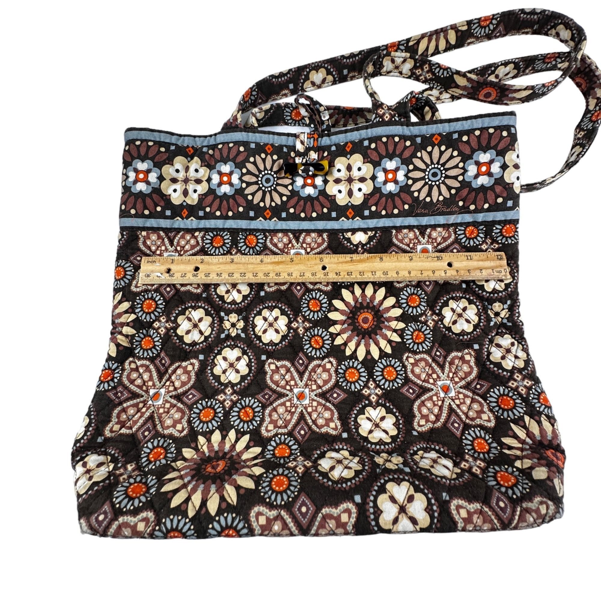 Vera Bradley Vera Bradley Quilted Cotton Shoulder Bag With Floral Pattern Size ONE SIZE - 4 Thumbnail