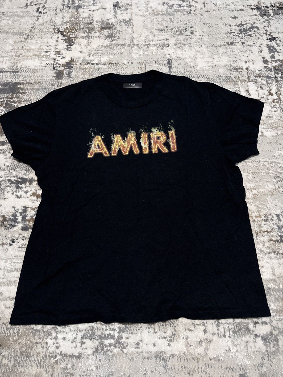 Amiri Amiri In Flames T-shirt Size US XL / EU 56 / 4 - 1 Thumbnail