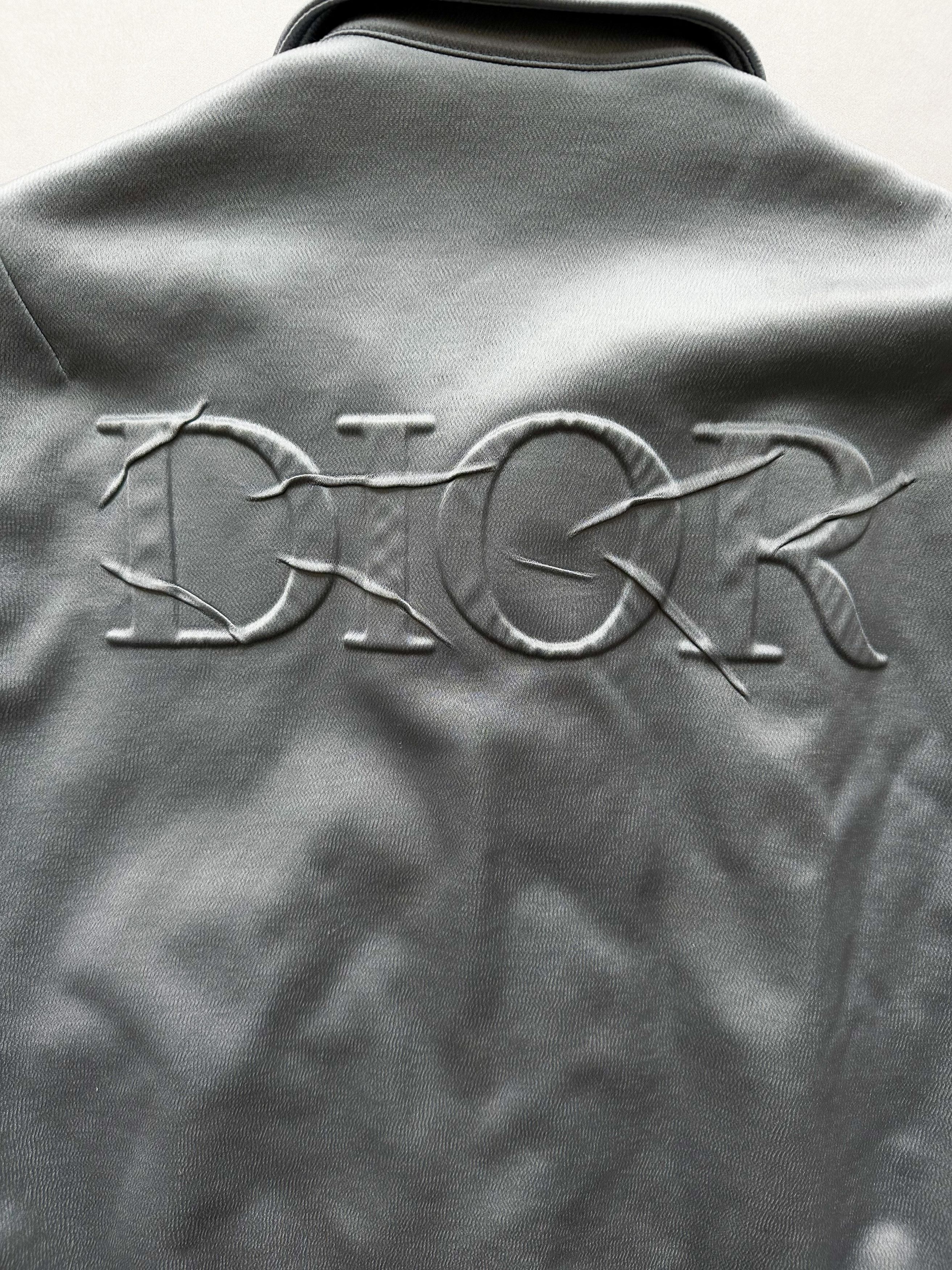 Daniel Arsham × Dior Dior Daniel Arsham Satin Logo Bomber Jacket Size US L / EU 52-54 / 3 - 3 Thumbnail