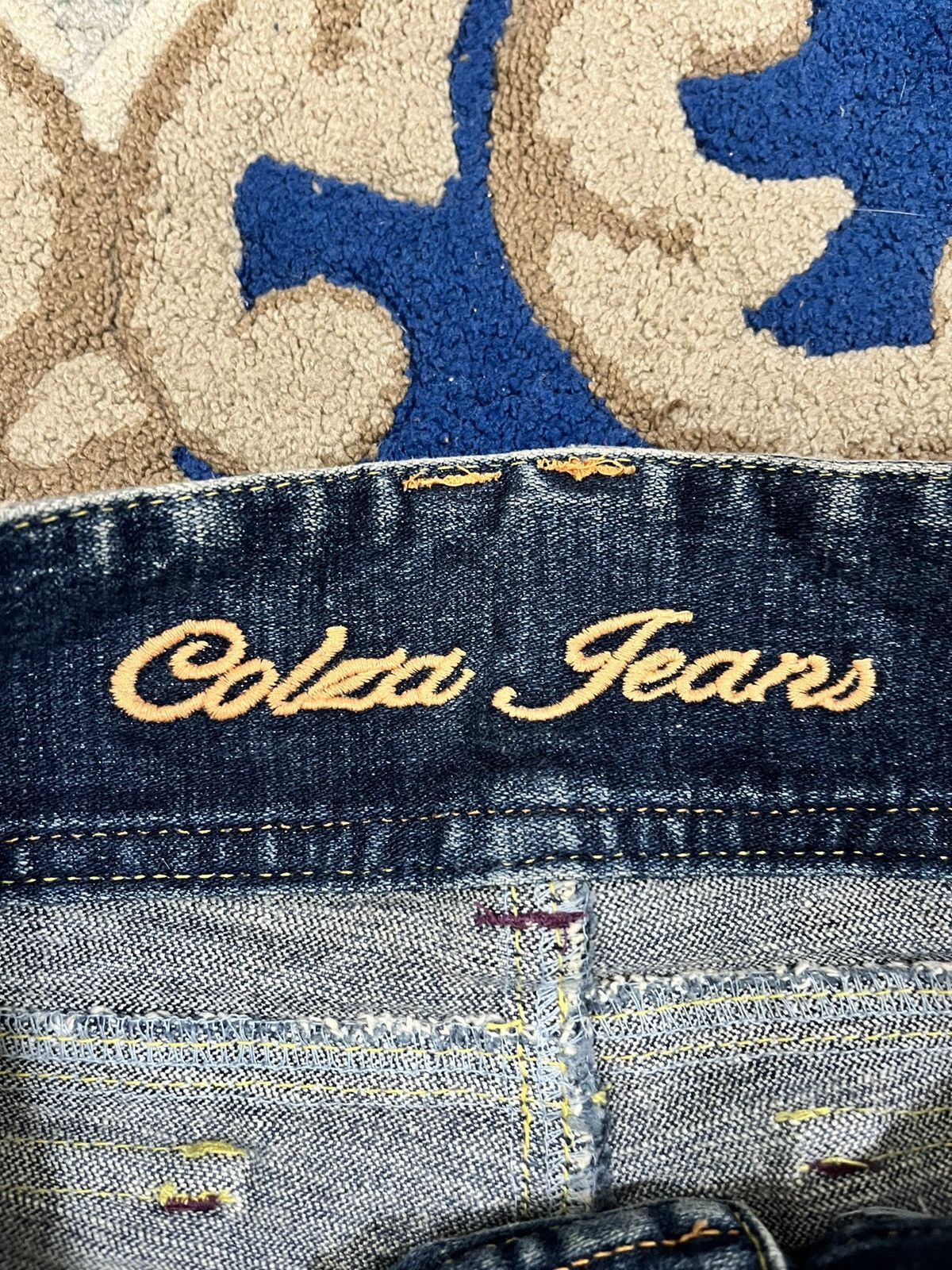 Japanese Brand Vintage Colza Punk Flare Denim Size US 32 / EU 48 - 10 Thumbnail