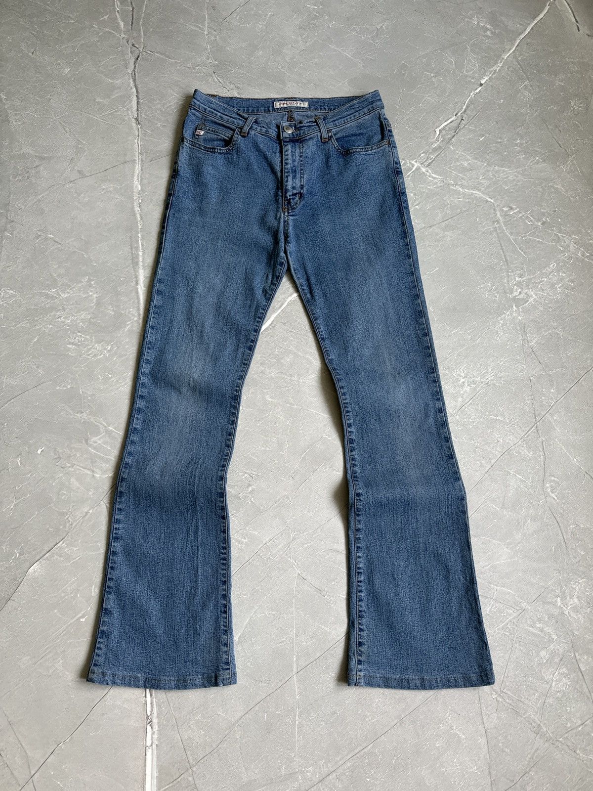 Miss Sixty Vintage Y2K Miss Sixty Flared Skinny Jeans Hysteric Glamour Size 30" / US 8 / IT 44 - 2 Thumbnail