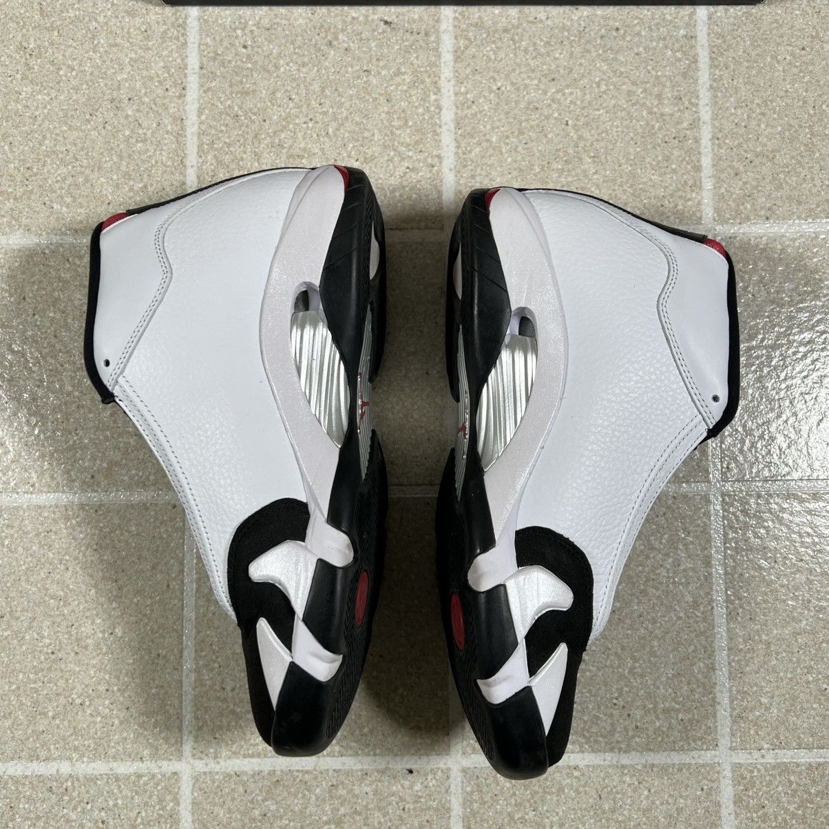 Jordan Brand Nike Air Jordan 14 Retro 2024 Black Toe Red White Size 10 Size US 10 / EU 43 - 8 Thumbnail
