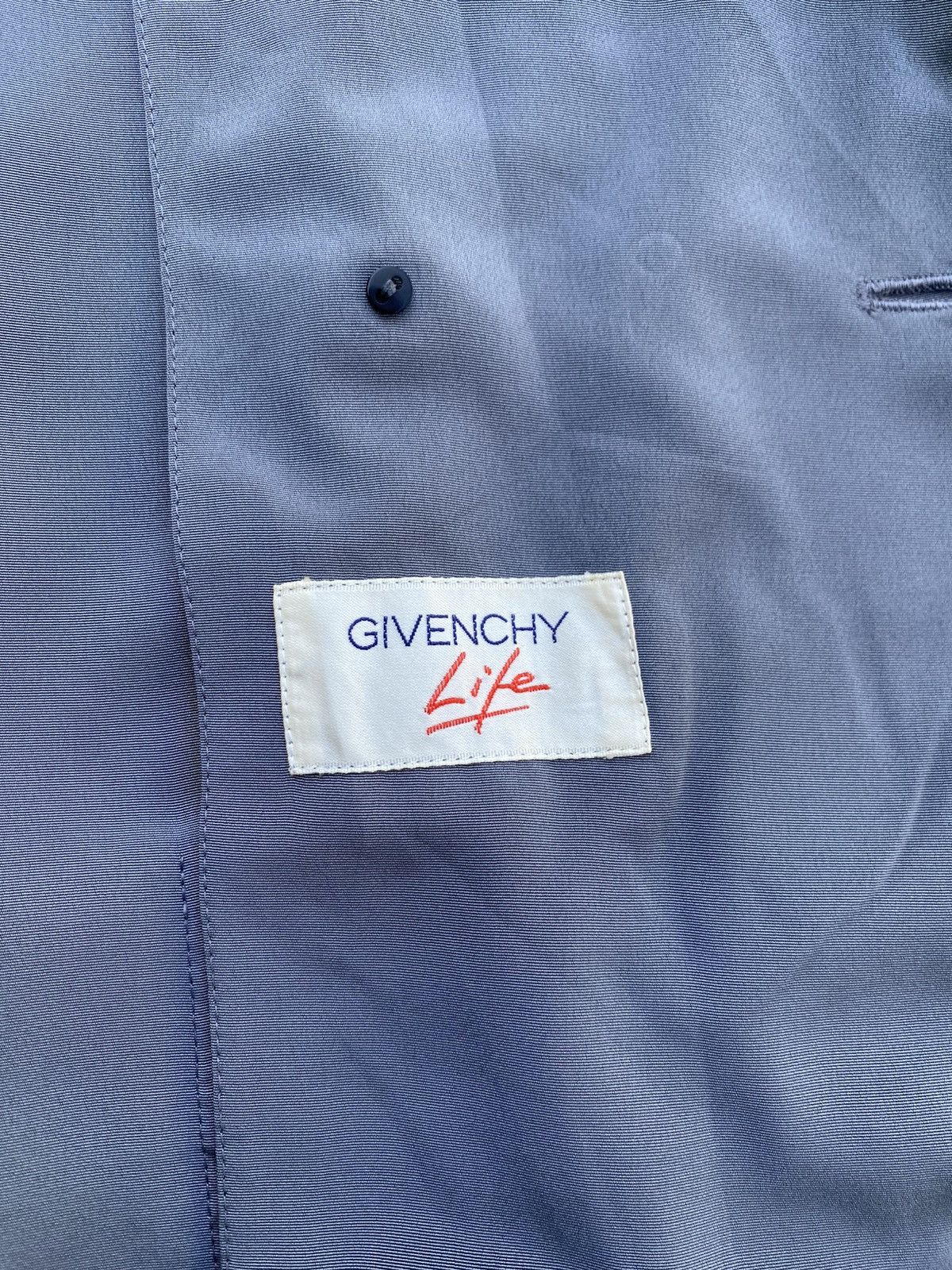 Givenchy Rare Vintage 90s Givenchy Satin Double Breasted Blazer Women Size M / US 6-8 / IT 42-44 - 7 Thumbnail