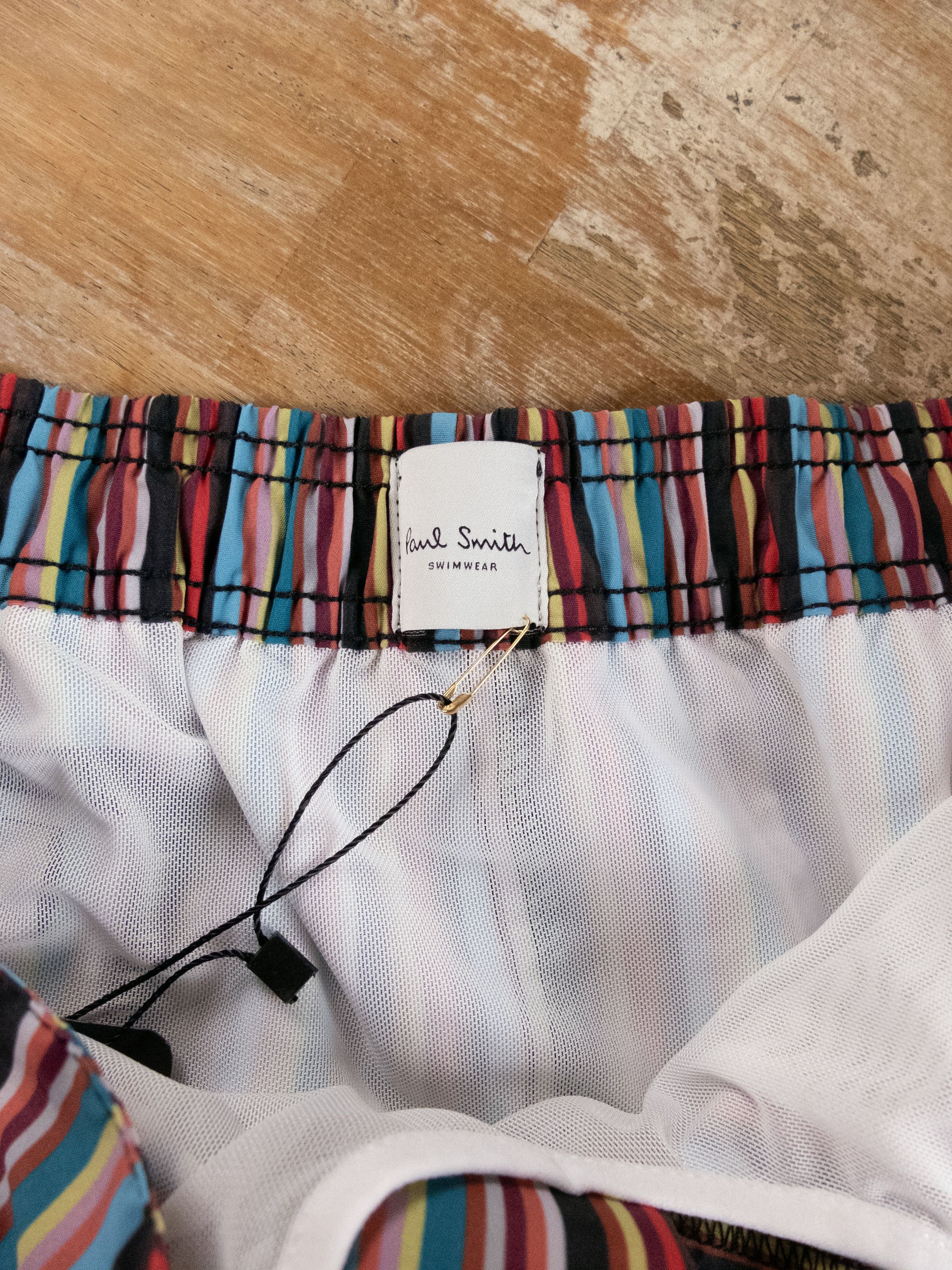 Paul Smith PAUL SMITH classic stripe recycled polyester swim shorts M Size US 32 / EU 48 - 7 Thumbnail