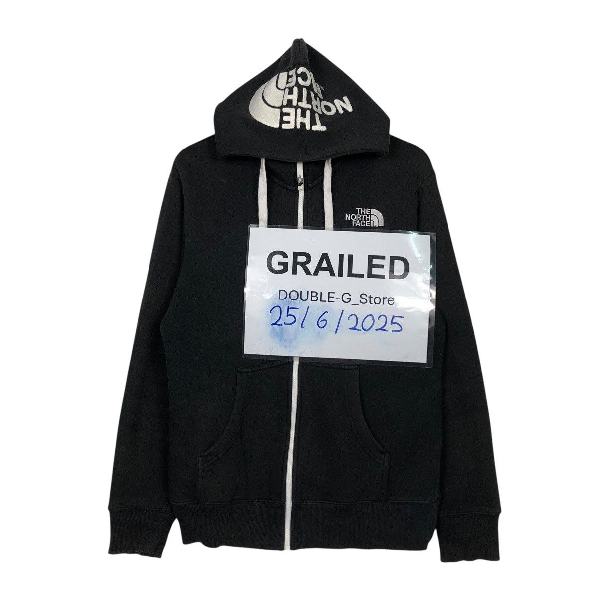 📌Zipper Hoodie Big Logo Over Print The North Face
