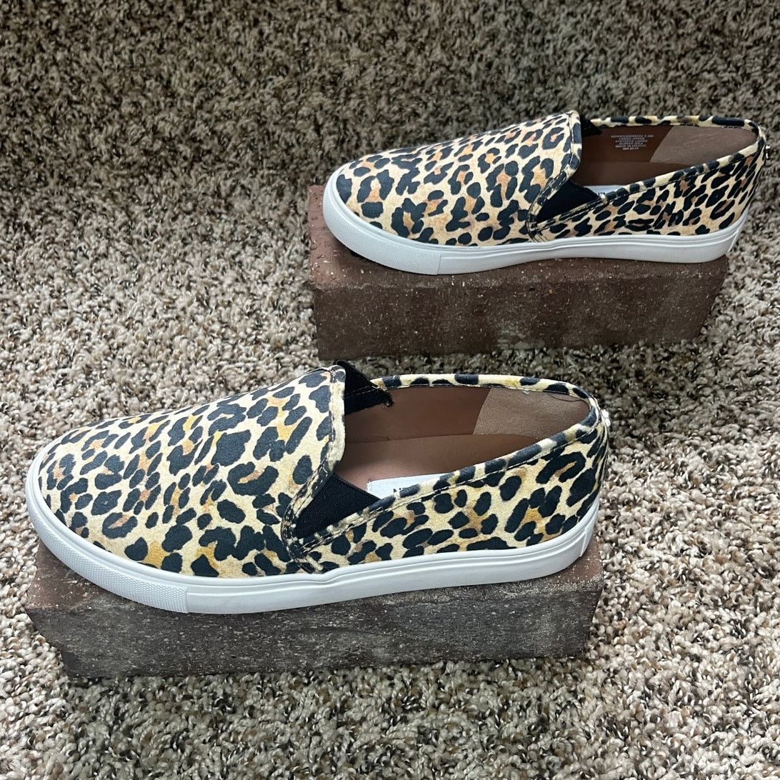 Steve Madden Steve Madden Safary Leopard Slip On Shoes Brown 7.5 Size US 7.5 / IT 37.5 - 5 Thumbnail