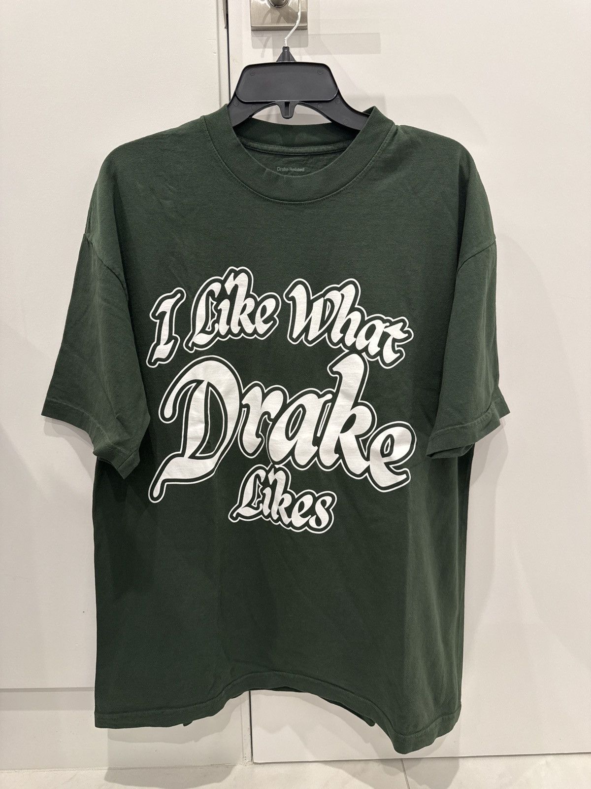 Drake × October's Very Own Drake It’s All a Blur Tour Tee Green Size US L / EU 52-54 / 3 - 1 Thumbnail