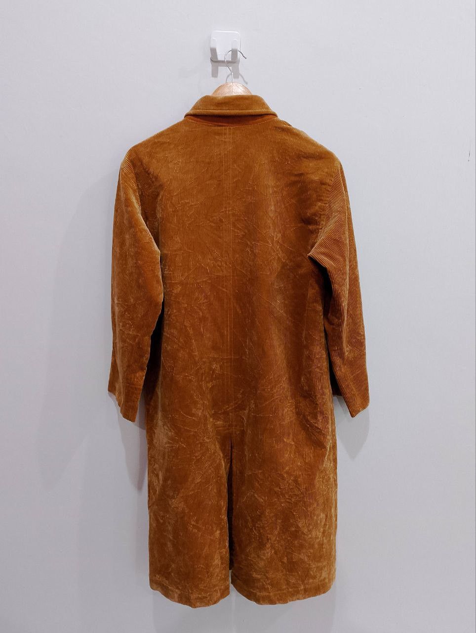 JUN MEN JUN ELEGANCE by Jun Men Caramel Corduroy Long Coat Jacket Size US S / EU 44-46 / 1 - 2 Thumbnail