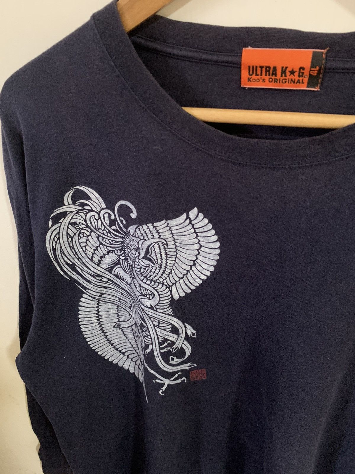 Japanese Brand Japanese Brand Ultra K⭐️ G Japan Style Graphic Tee Size US XXL / EU 58 / 5 - 6 Thumbnail