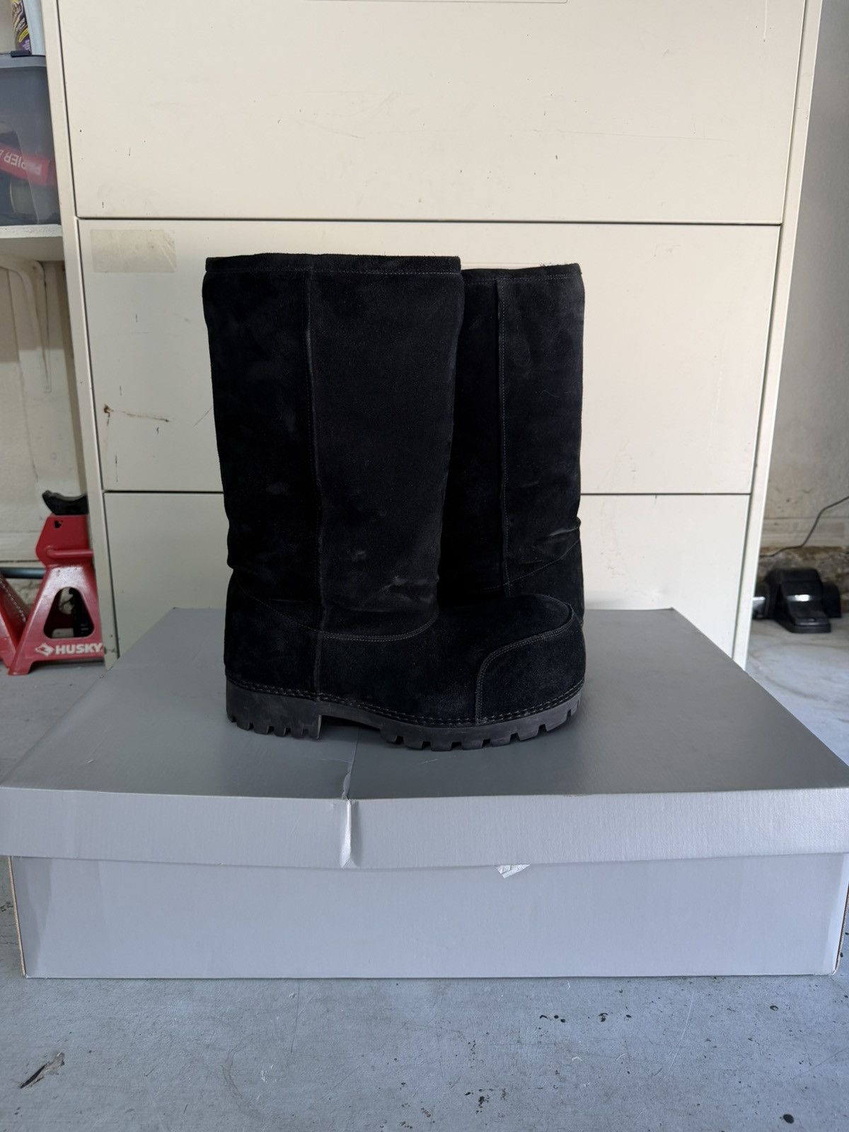 Balenciaga Balenciaga Black Hightop LA Alaska Boot Size US 10 / EU 43 - 3 Thumbnail