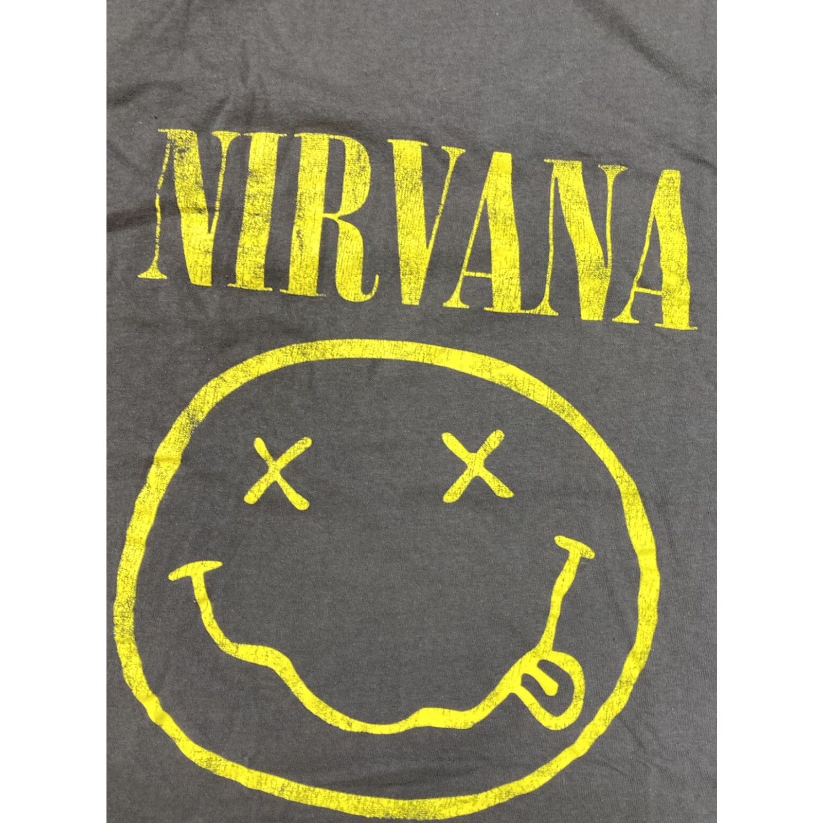 Vintage VINTAGE Nirvana Logo Graphic T-shirt Men Large Gray Short Sleeve Music Size US L / EU 52-54 / 3 - 2 Thumbnail