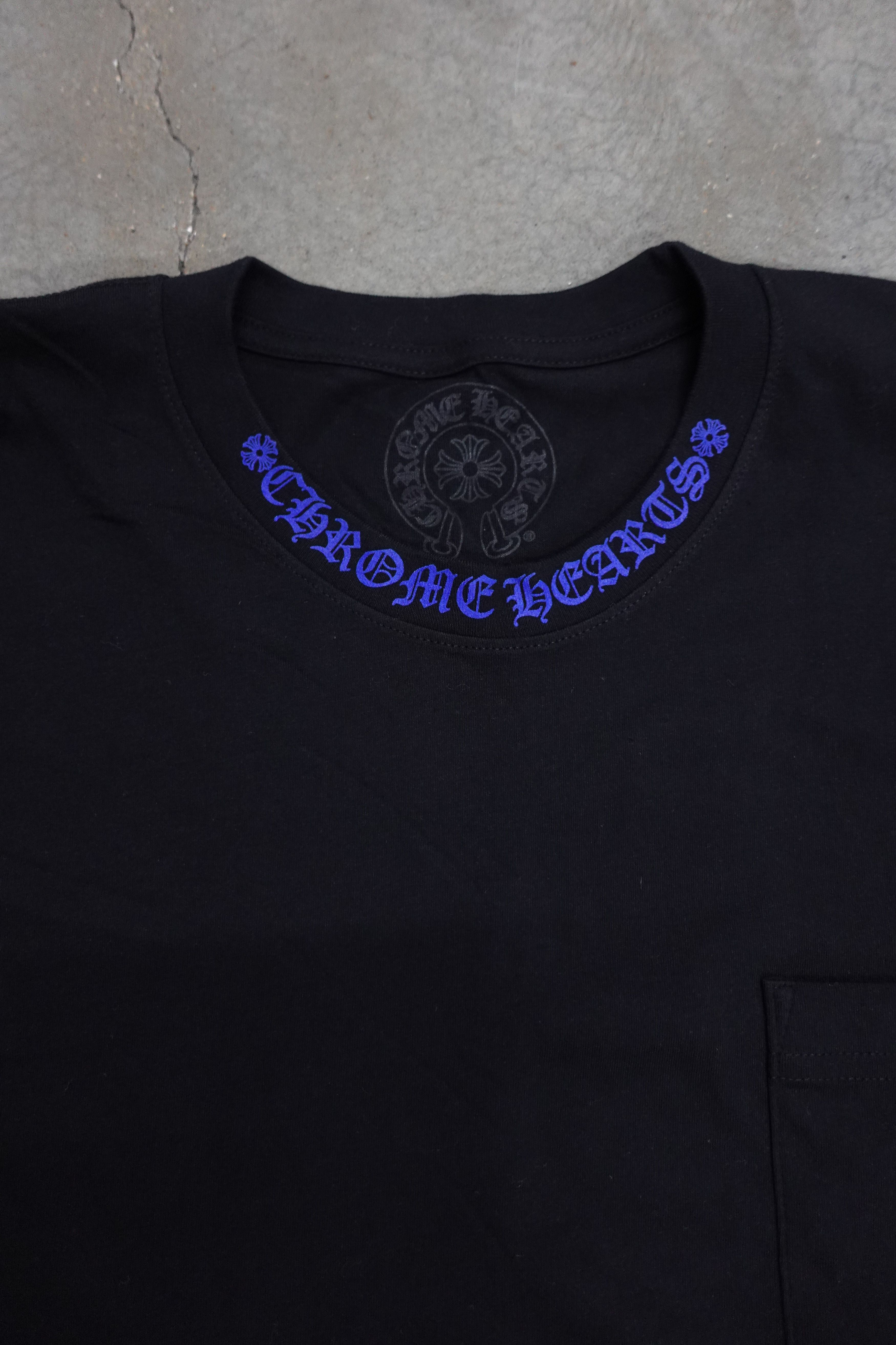 Chrome Hearts CHROME HEARTS 1988 LONG SLEEVE T SHIRT BLACK BLUE Size US XL / EU 56 / 4 - 2 Thumbnail