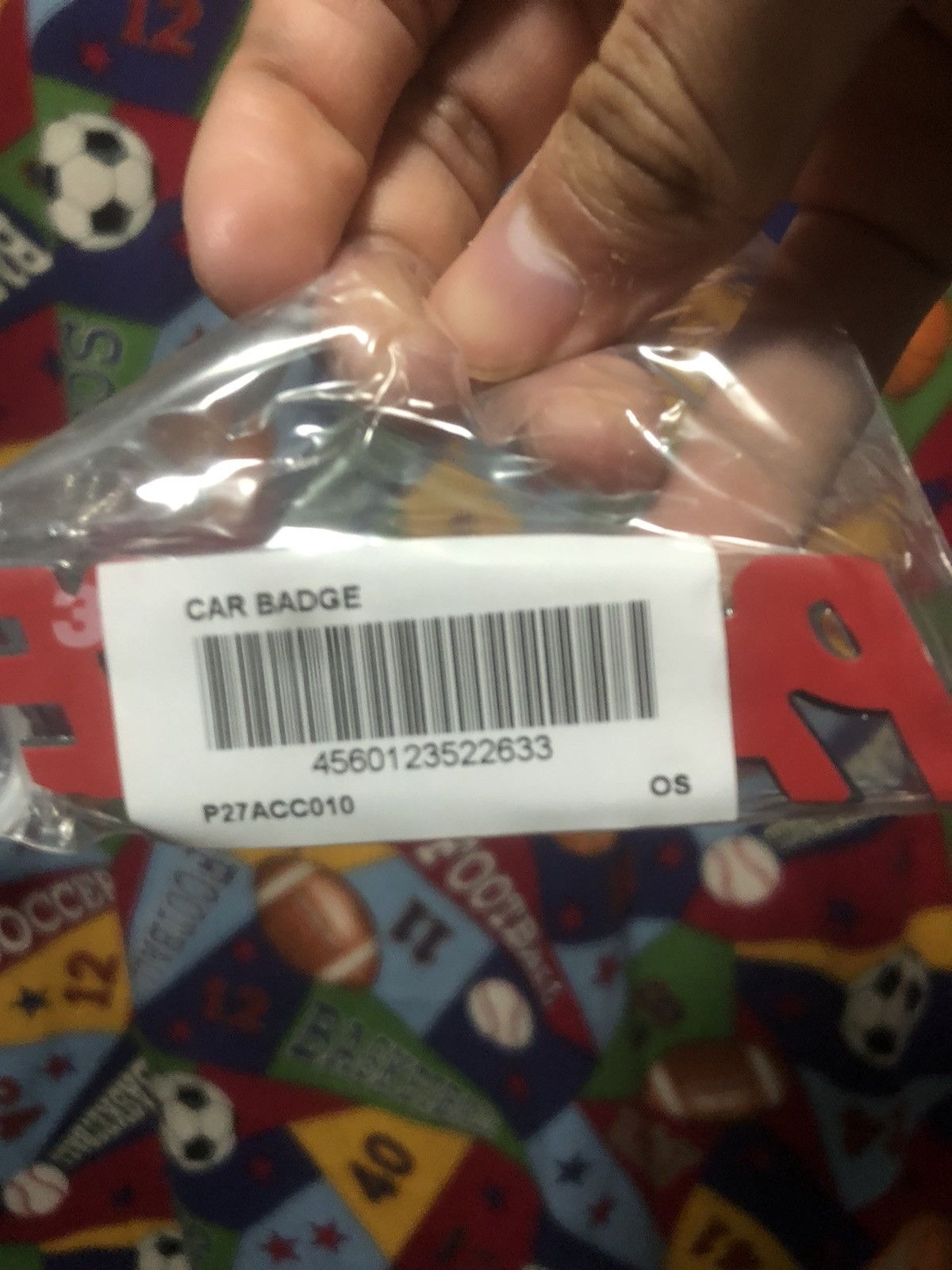 Palace Palace Car Badge Size ONE SIZE - 4 Thumbnail