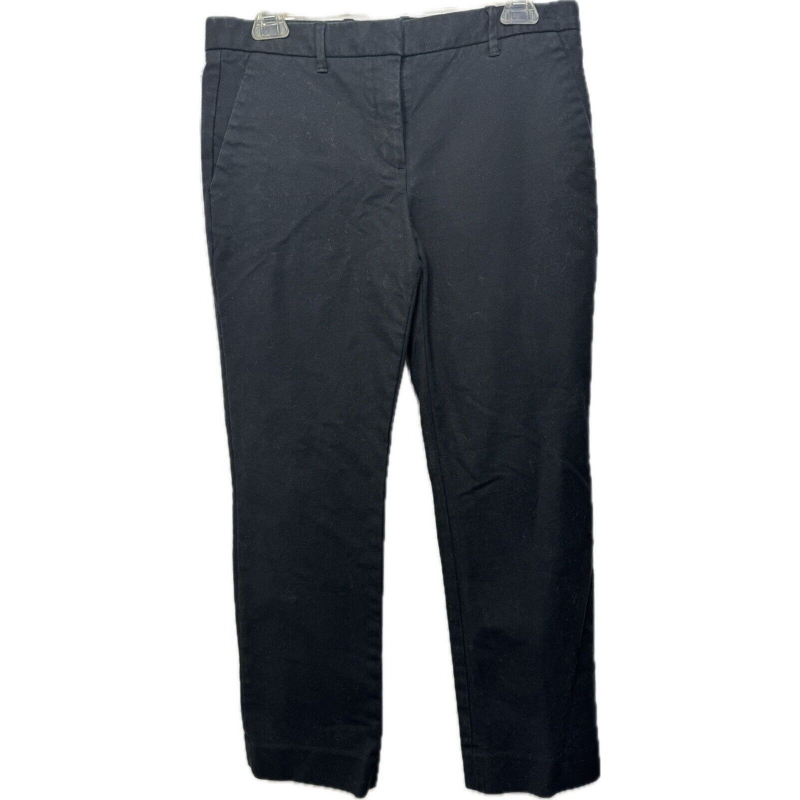 Gap GAP Women's Black Tailored Crop Pants Slacks Stretch - 6R Size 28" / US 6 / IT 42 - 1 Thumbnail