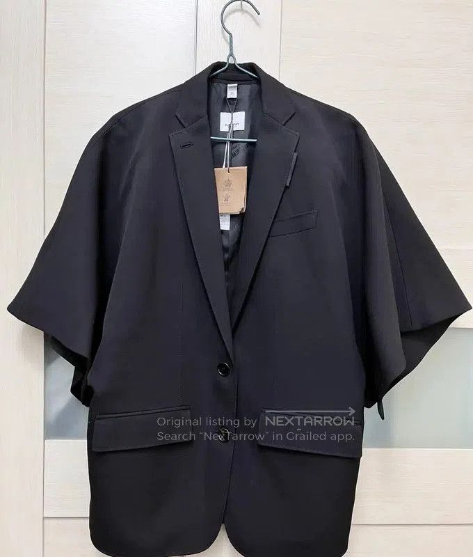 Burberry Burberry Black Wool Sleeveless Cardigan. Size S / US 4 / IT 40 - 1 Thumbnail
