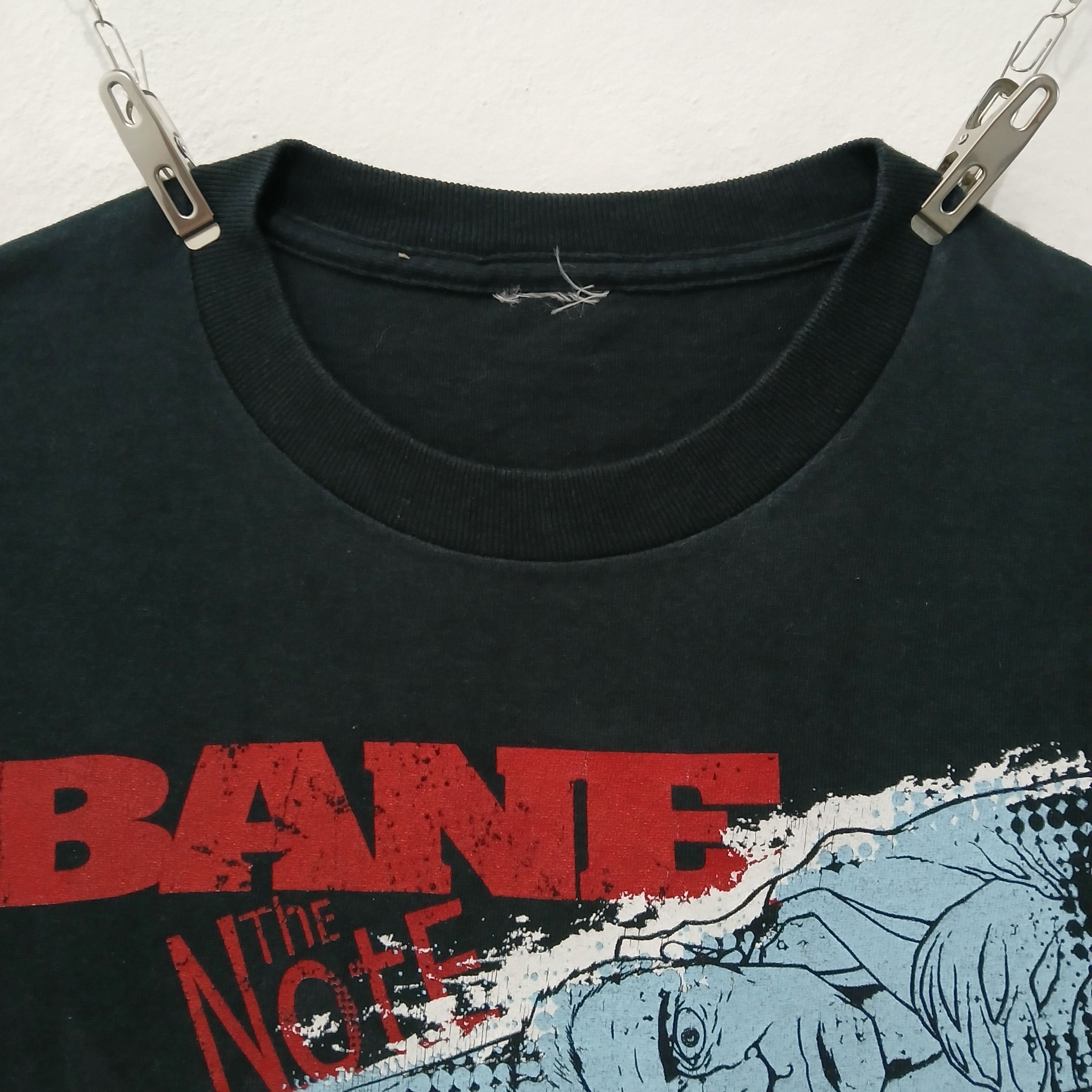 Band Tees BANE Hardcore Band Album The Note Vintage Early Tee 2000s Size US M / EU 48-50 / 2 - 4 Thumbnail