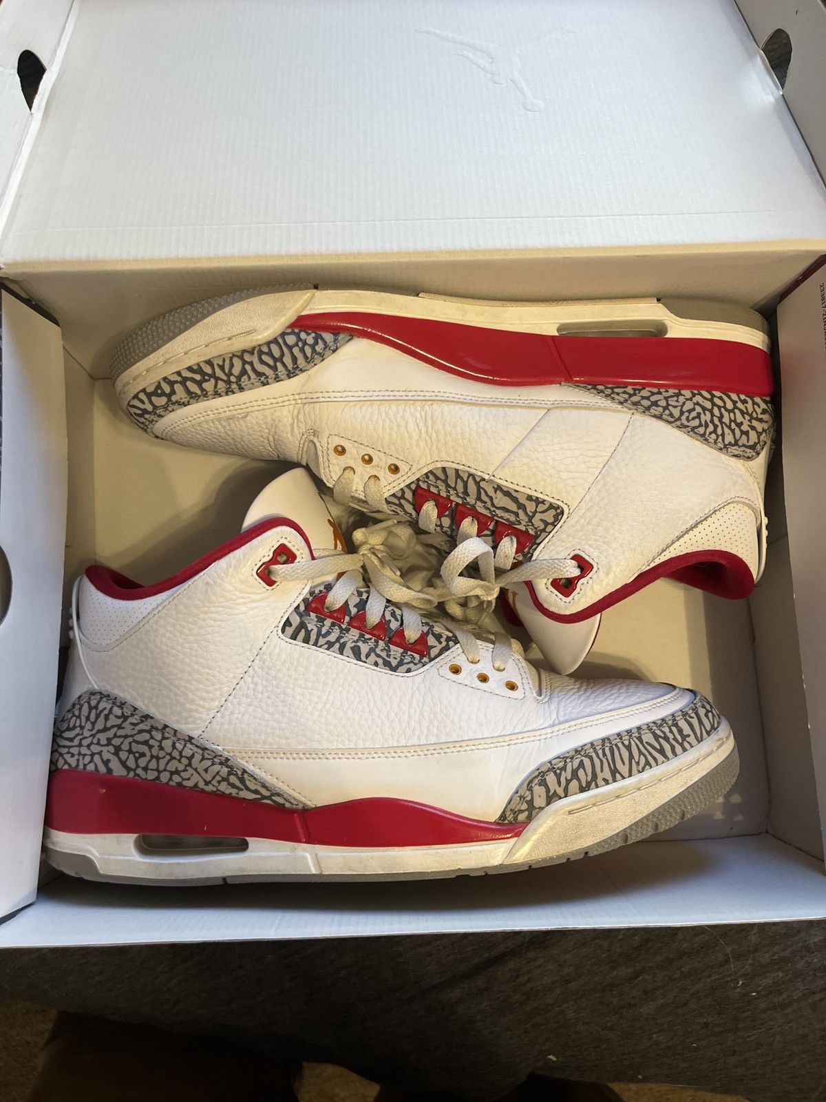 Jordan Brand × Nike Nike Jordan 3 cardinal red Size US 13 / EU 46 - 5 Thumbnail