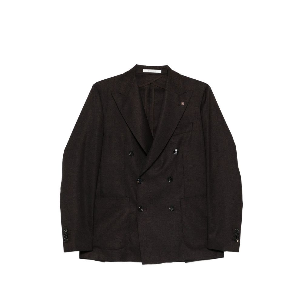 Tagliatore Tagliatore BROWN Jackets - Suit & Dinner Jackets Size US XL / EU 56 / 4 - 1 Thumbnail