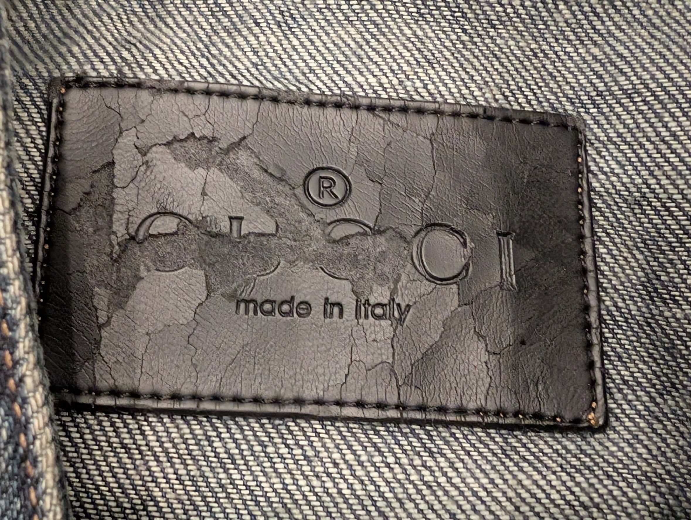 Gucci Gucci Faded Denim Jacket Made in Italy Size US S / EU 44-46 / 1 - 3 Thumbnail