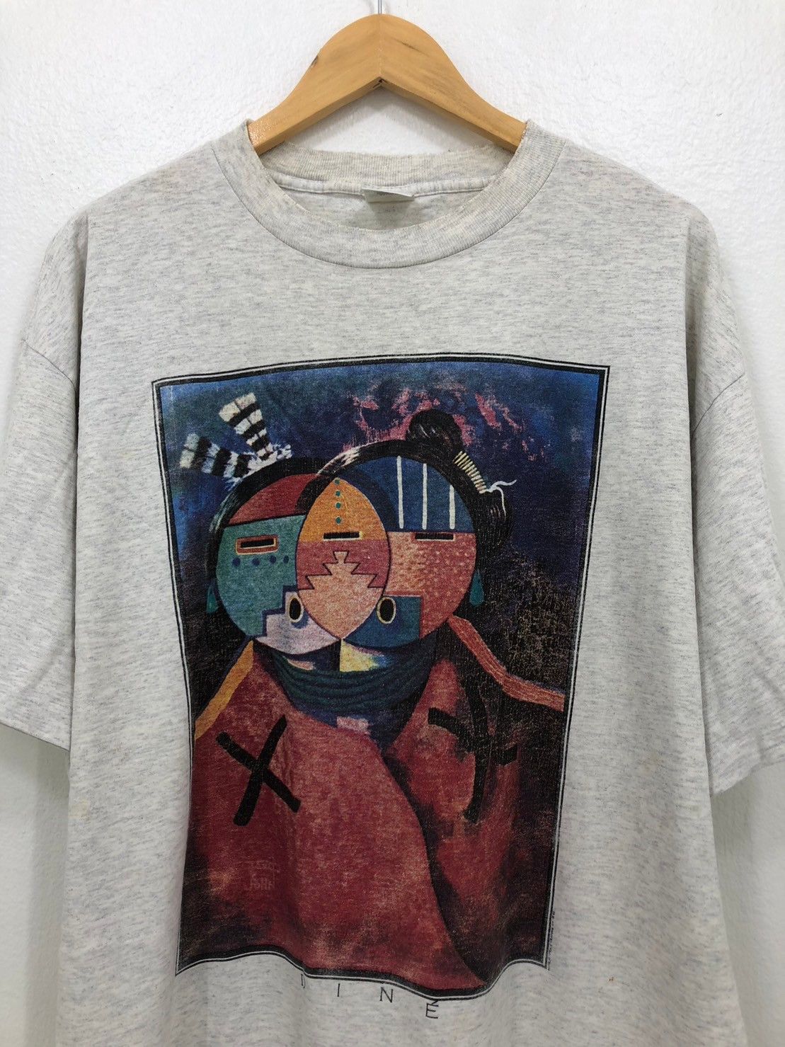Vintage Vintage 1992's Pablo Picasso Art Dine Shirt BN Size US XL / EU 56 / 4 - 1 Thumbnail